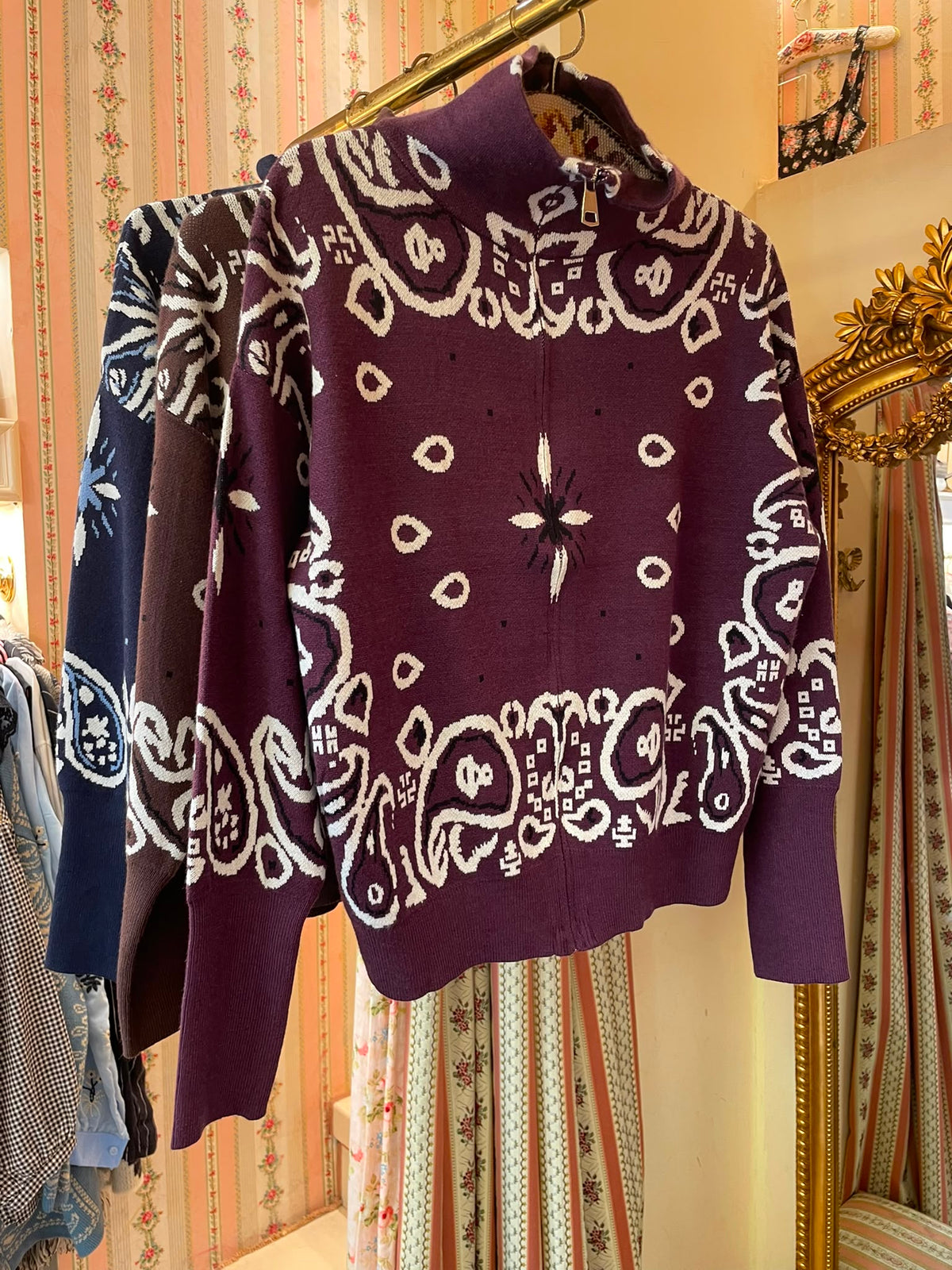 Cardigan Paisley