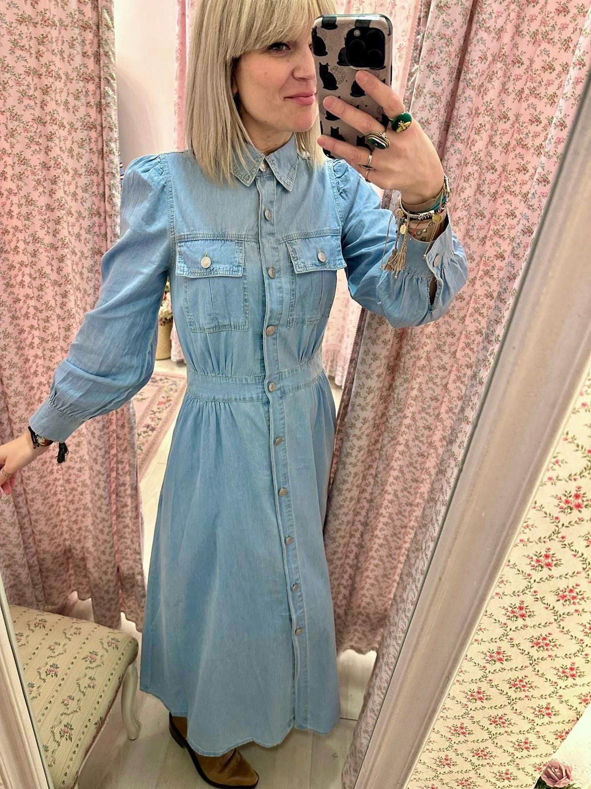 Abito jeans lungo - Carlo Deni