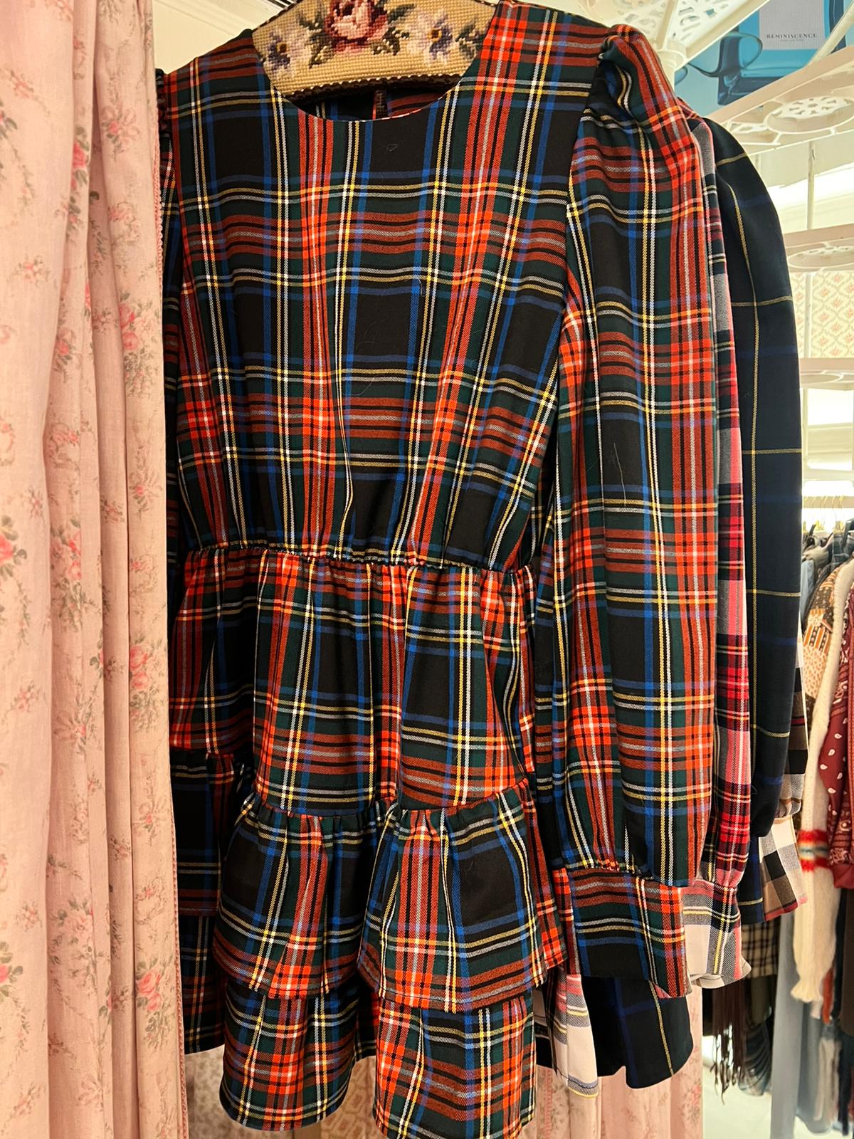 Abito Tartan Highland midi - Carlo Deni