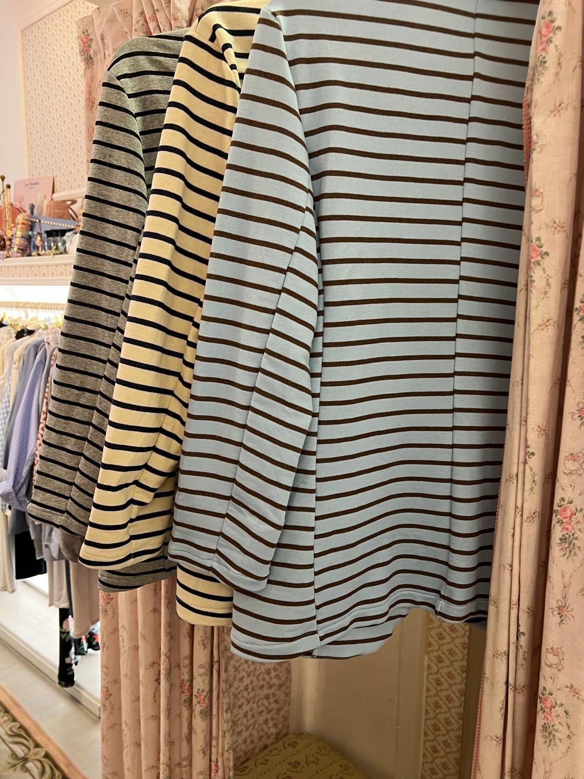 Blazer in felpa a righe - Carlo Deni