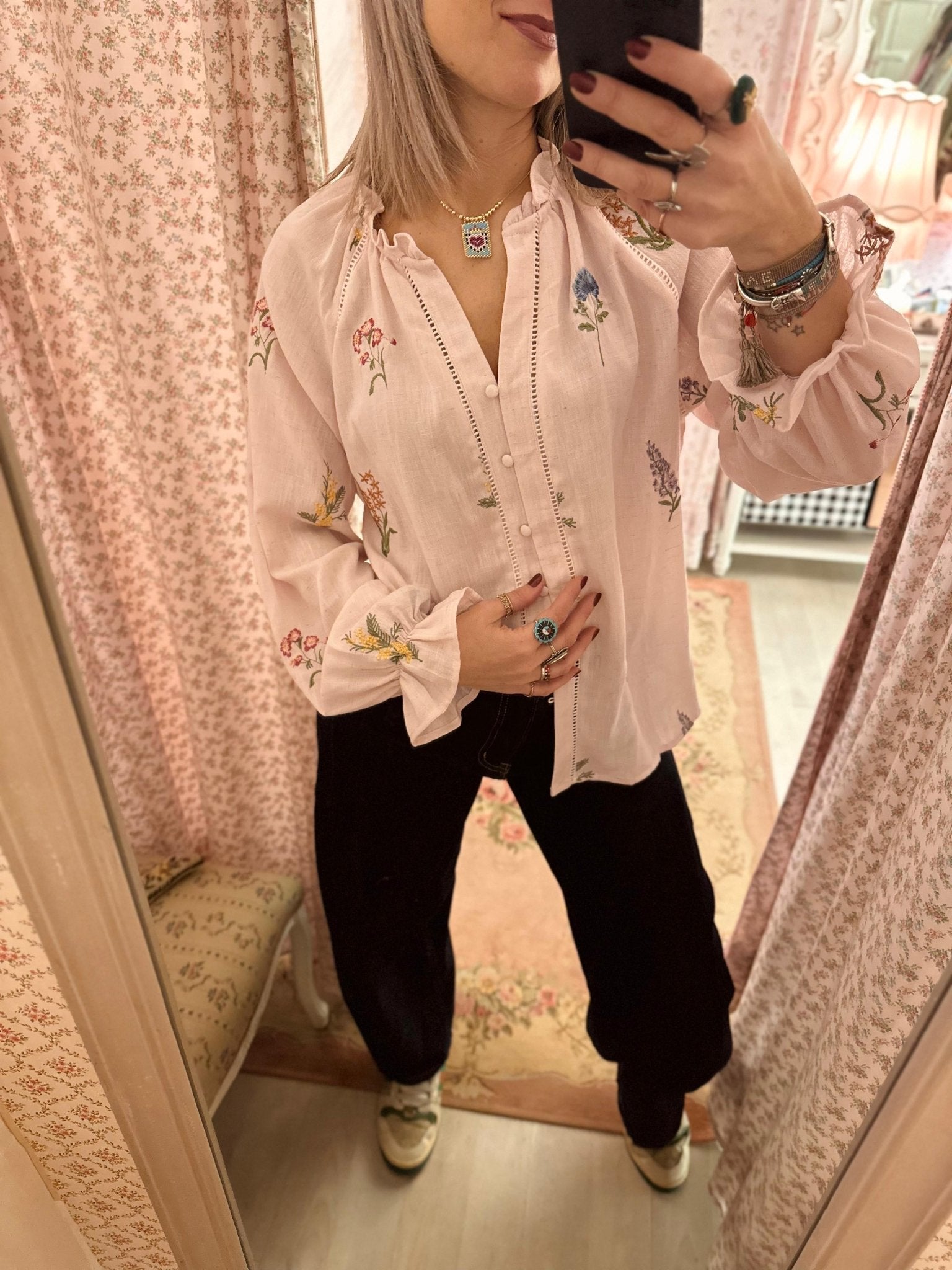 Blusa Fleurie - Carlo Deni