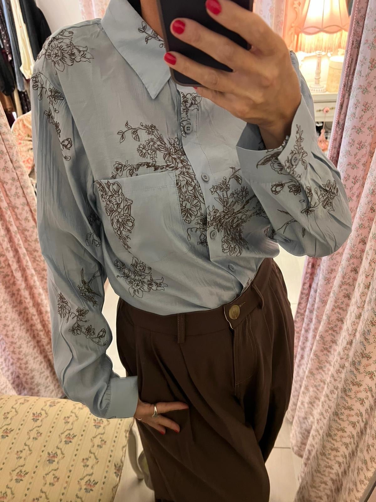 Blusa ricamata Celine - Carlo Deni