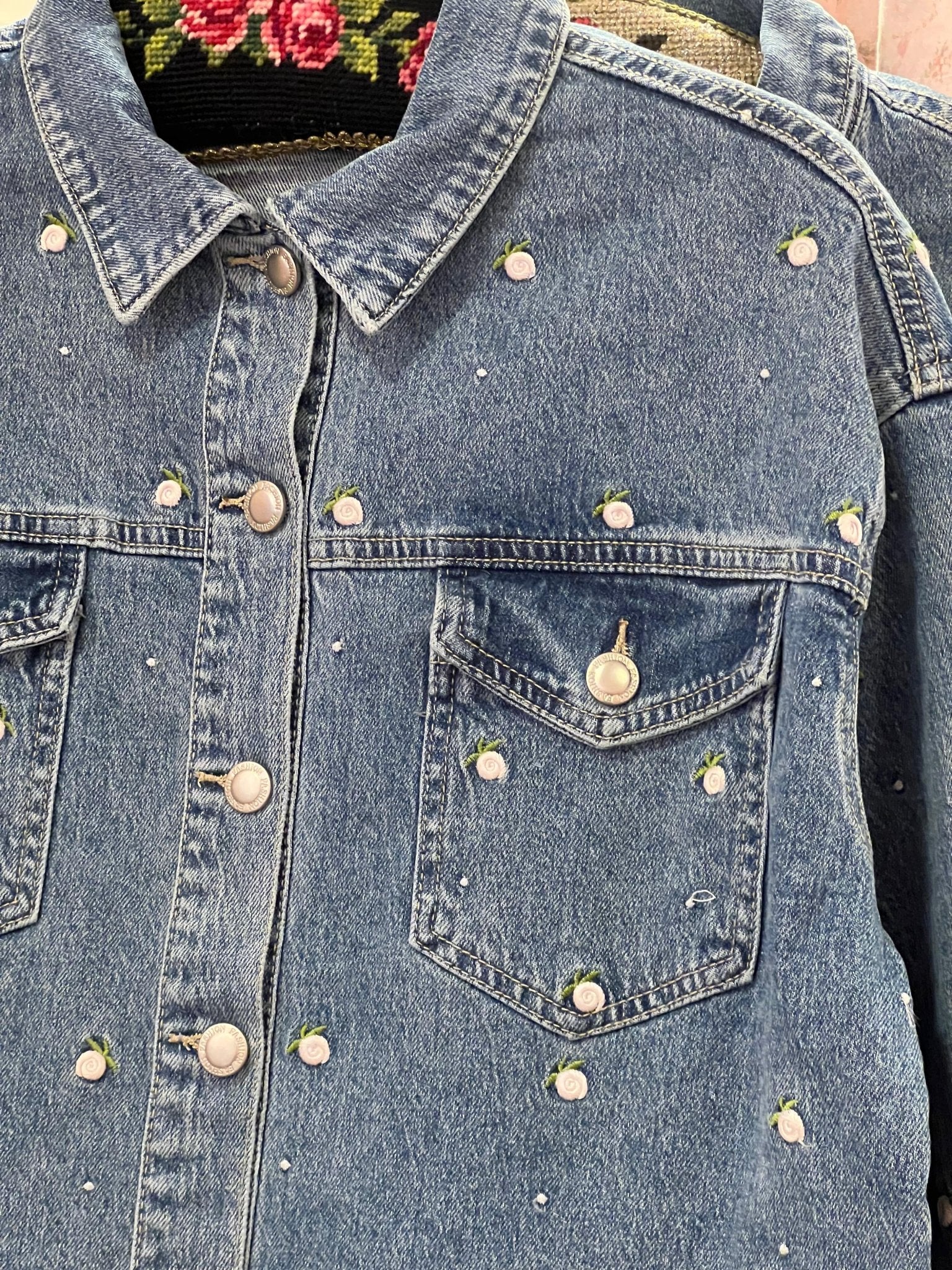 Camicia Denim Petite Rose - Carlo Deni