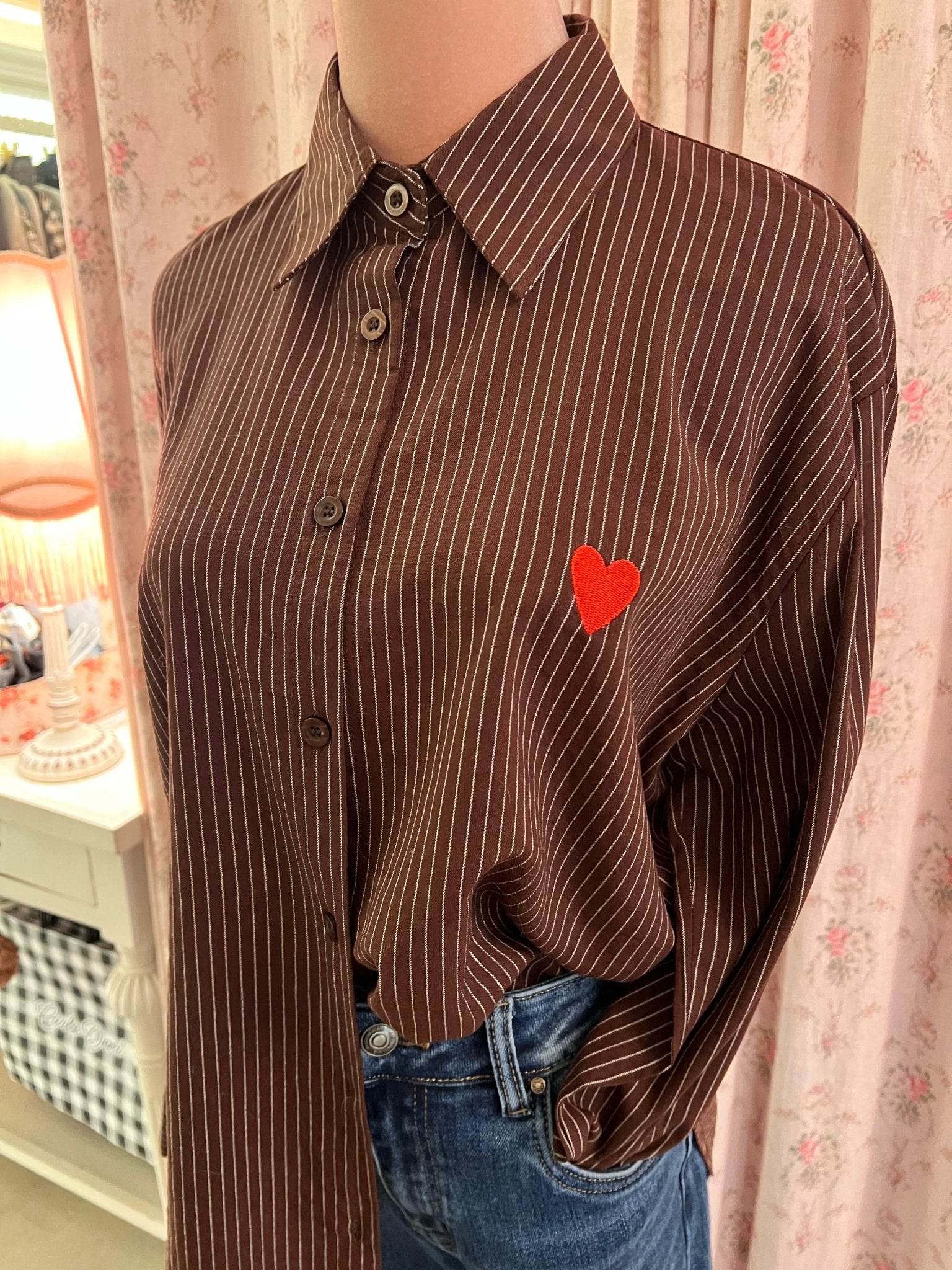 Camicia righe e cuore - Carlo Deni
