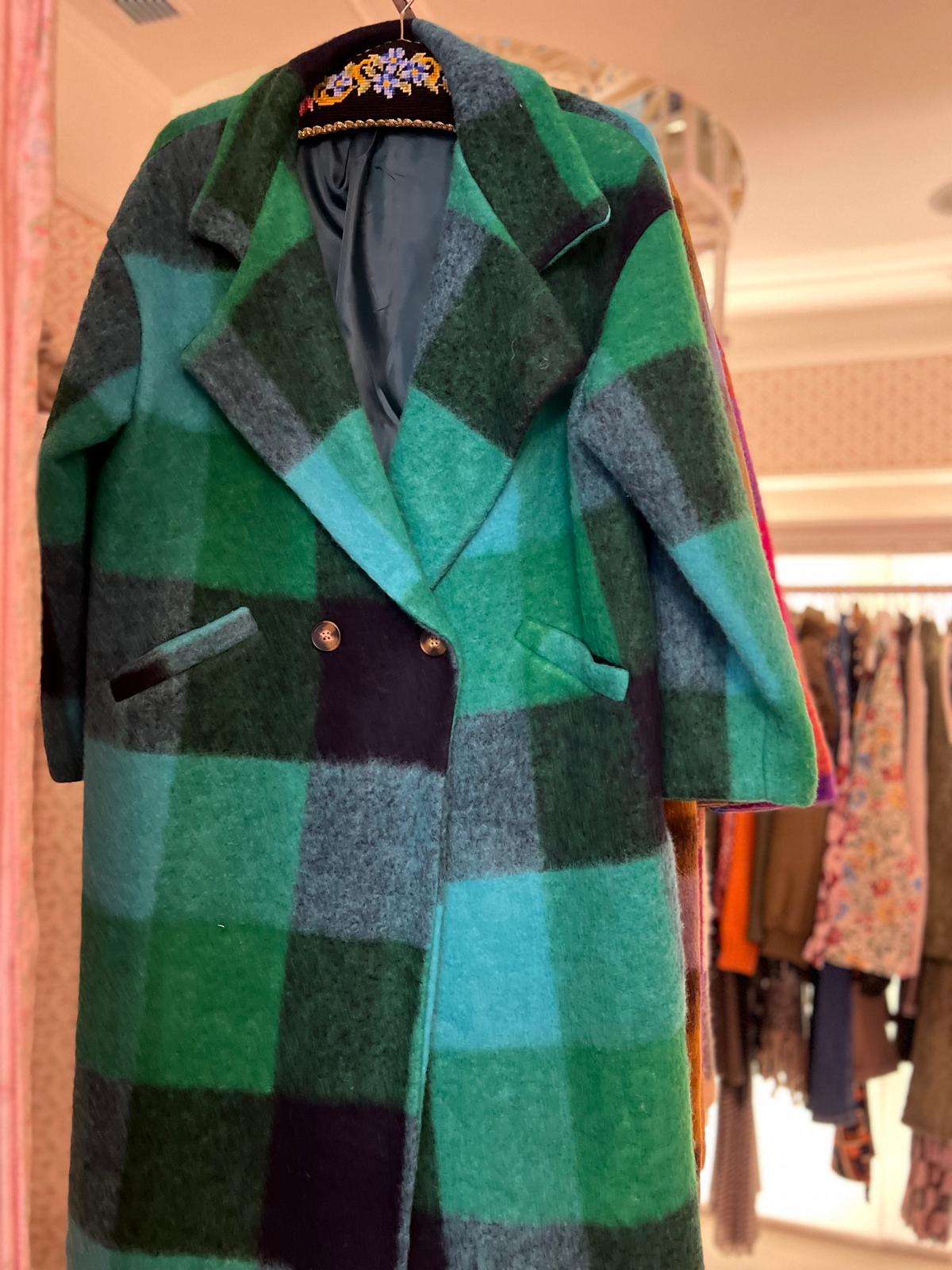 Cappotto Check Multicolor - Carlo Deni