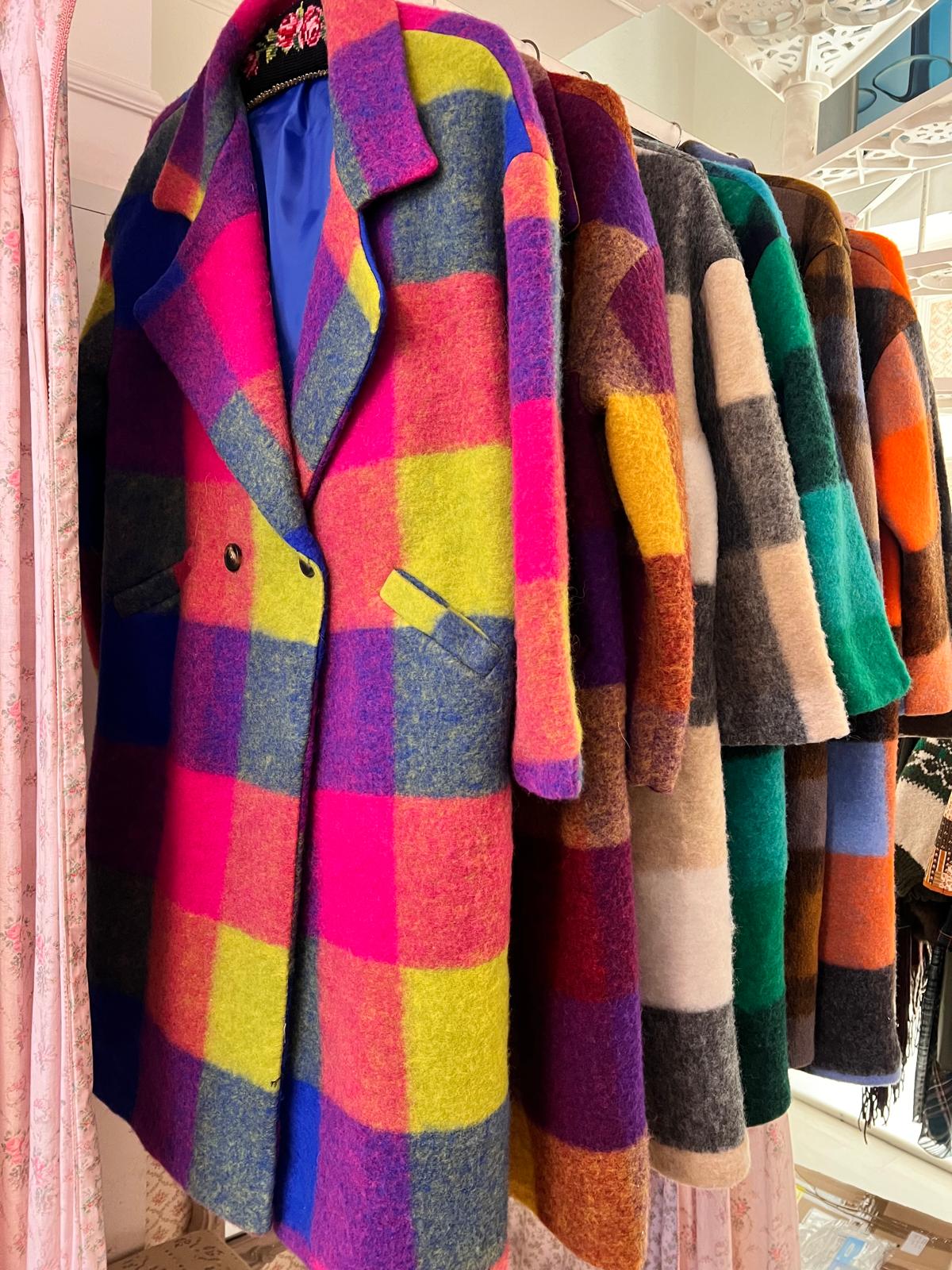 Cappotto Check Multicolor - Carlo Deni