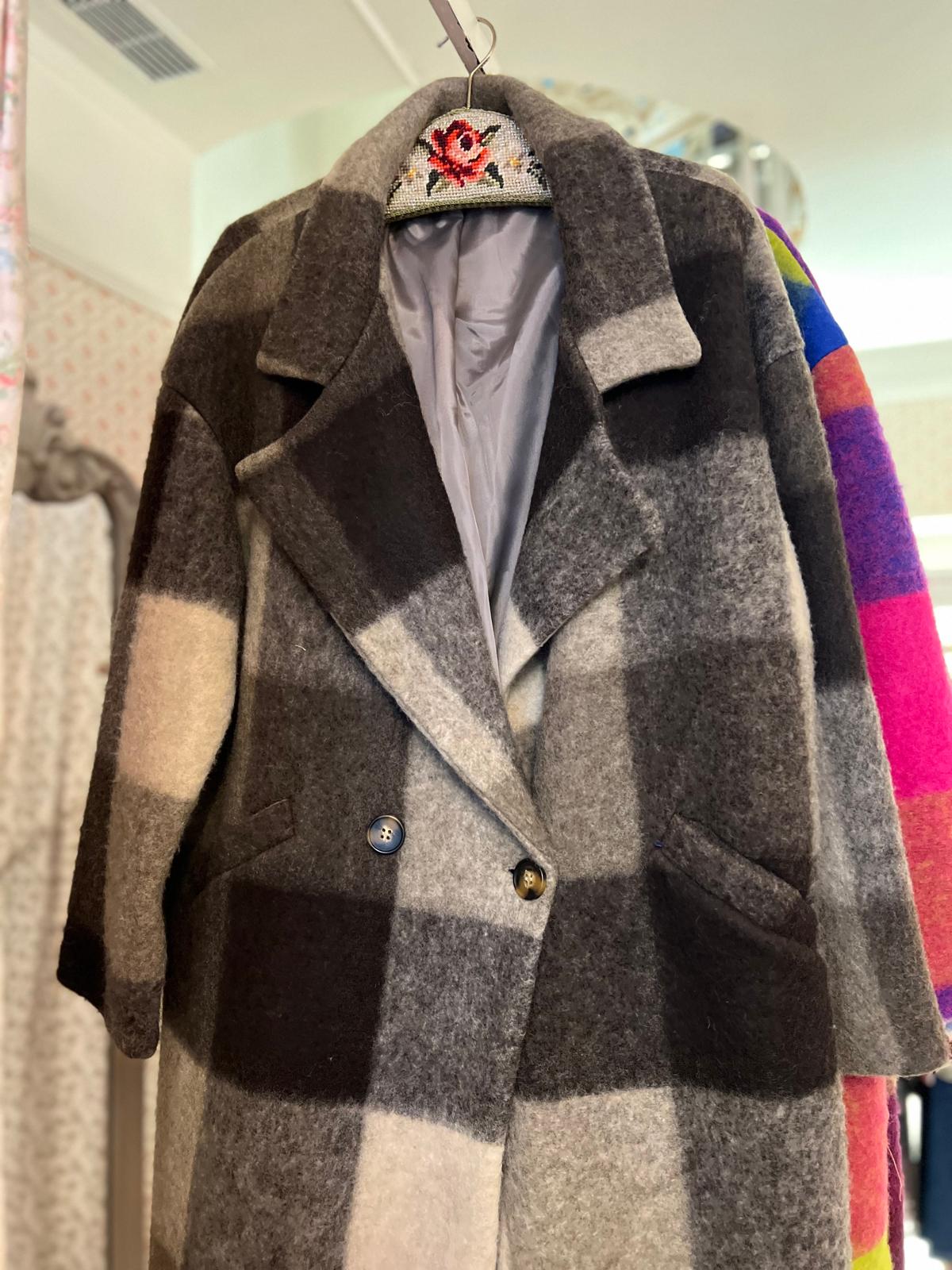 Cappotto Check Multicolor - Carlo Deni