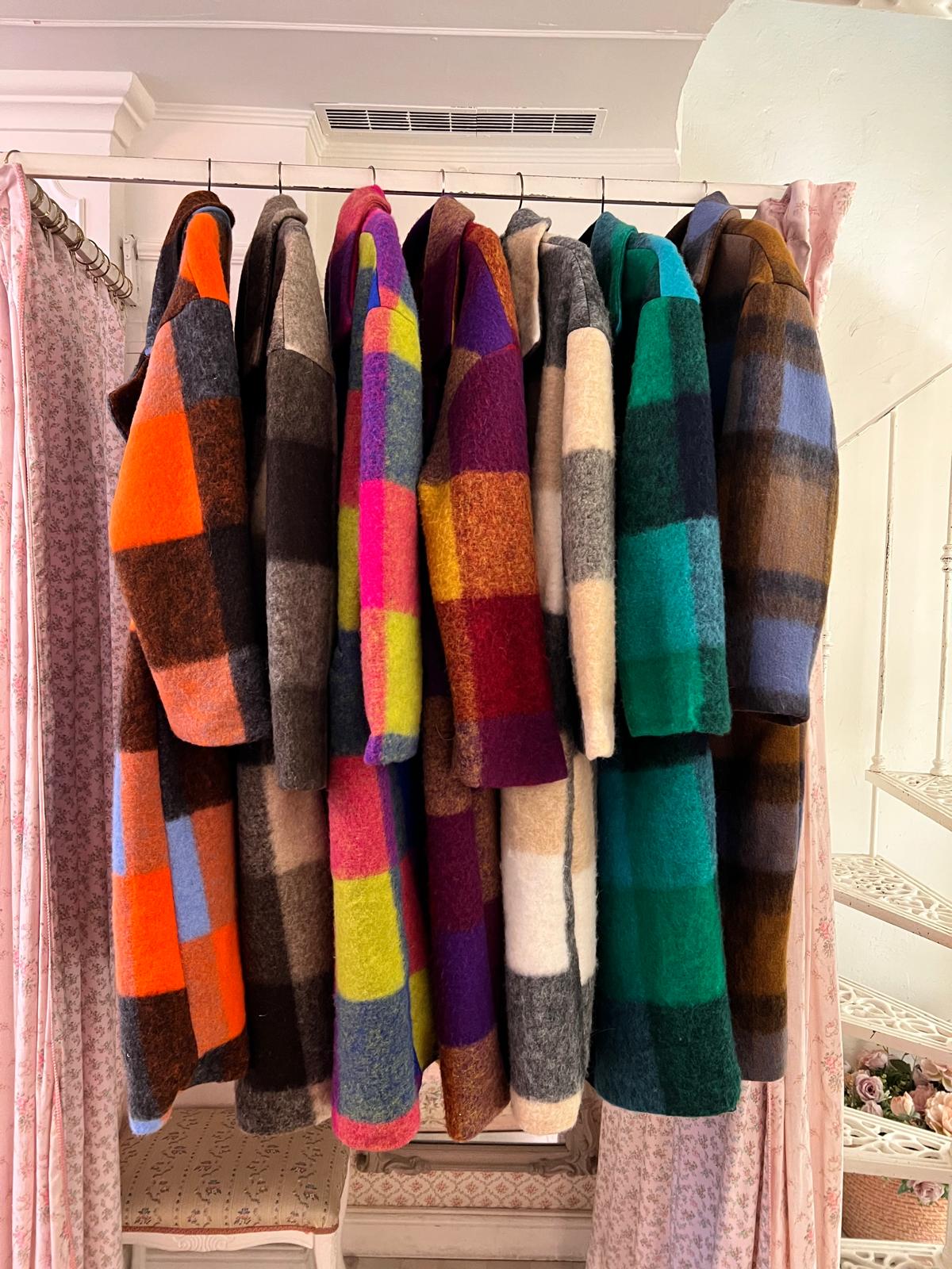 Cappotto Check Multicolor - Carlo Deni