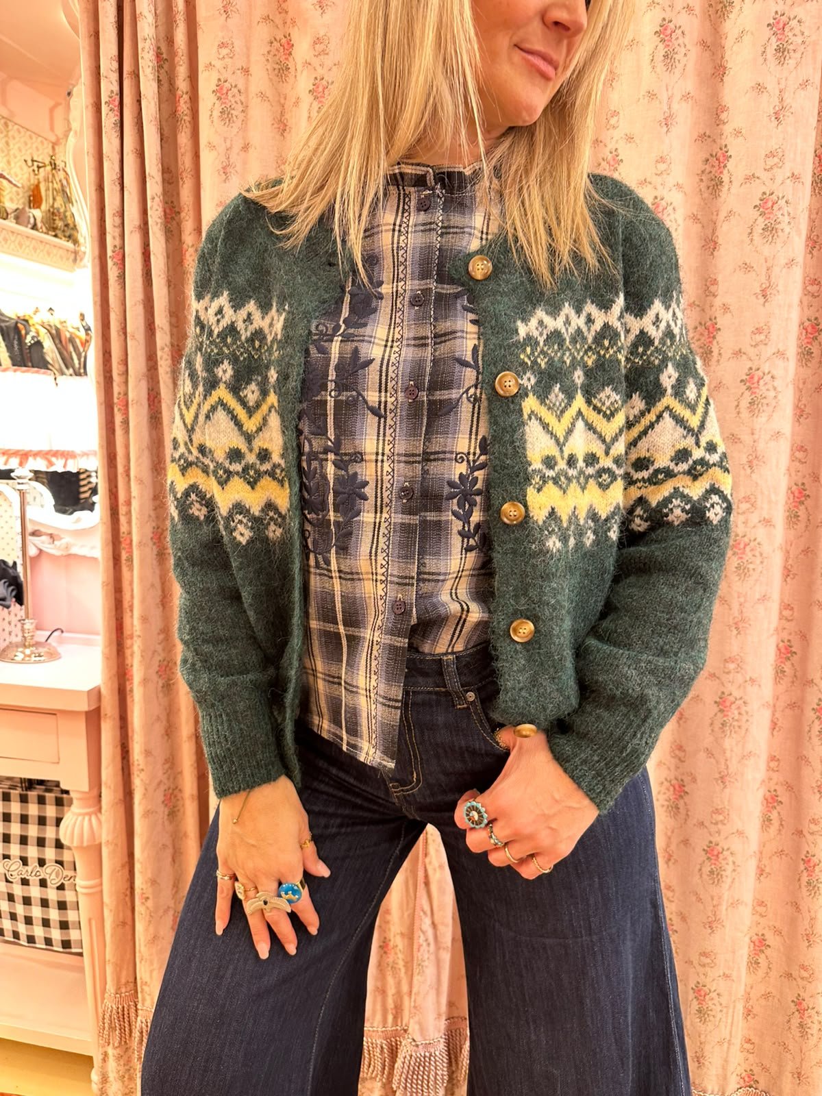 Cardigan Gaelle - Carlo Deni