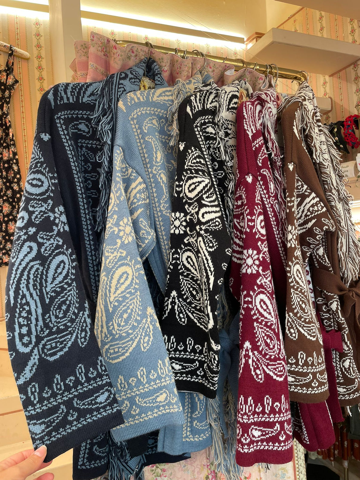 Cardigan Paisley - Carlo Deni