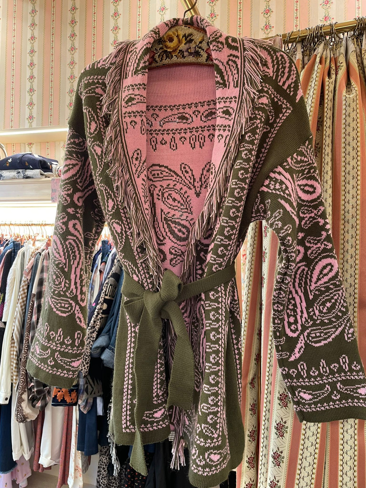 Cardigan Paisley - Carlo Deni