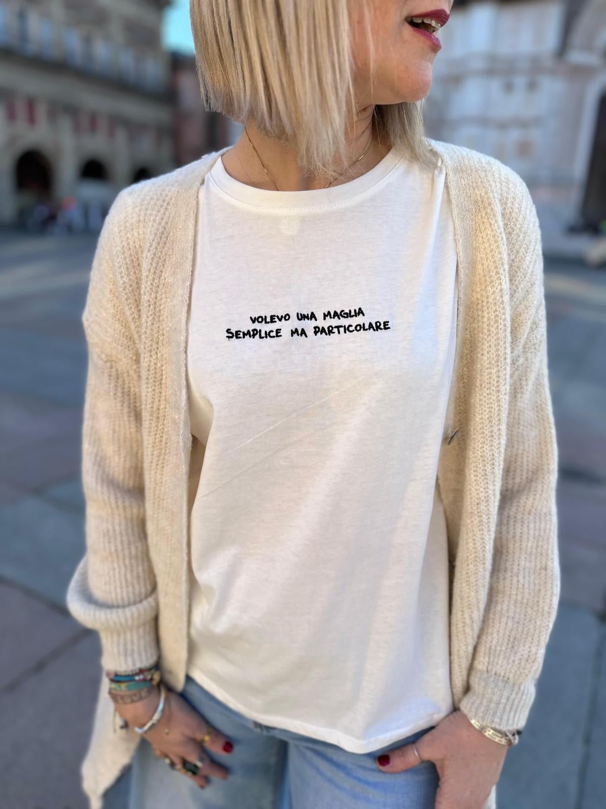 Cardigan Volevo salutare tutti quelli che mi conoscono - Carlo Deni
