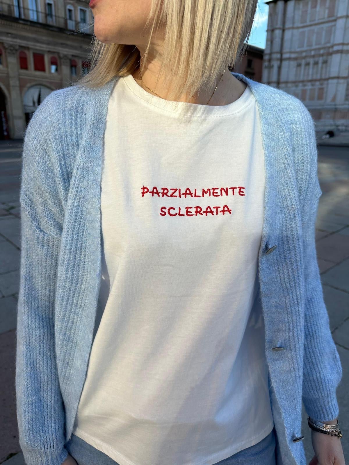Cardigan Volevo salutare tutti quelli che mi conoscono - Carlo Deni
