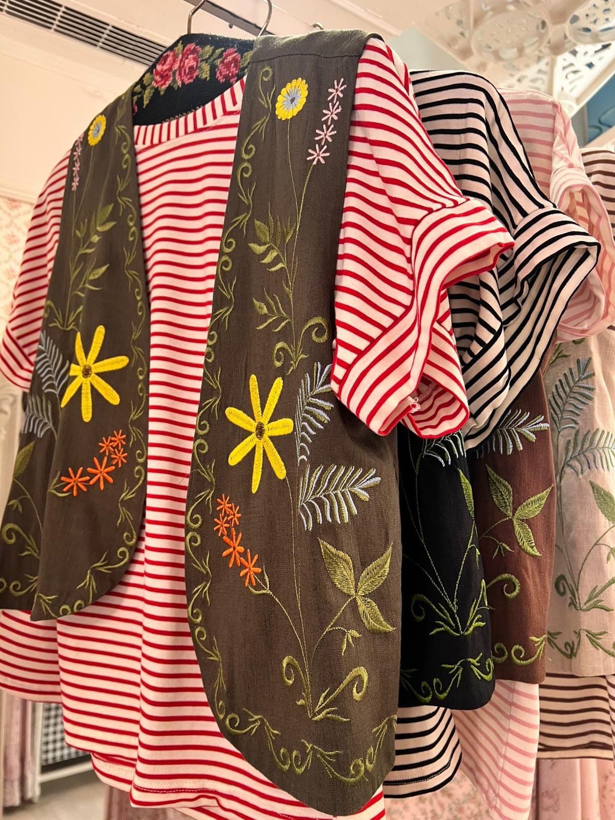 Gilet Boho Lino - Carlo Deni