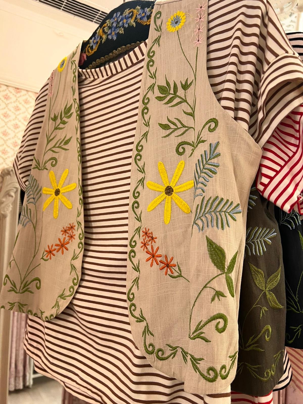 Gilet Boho Lino - Carlo Deni
