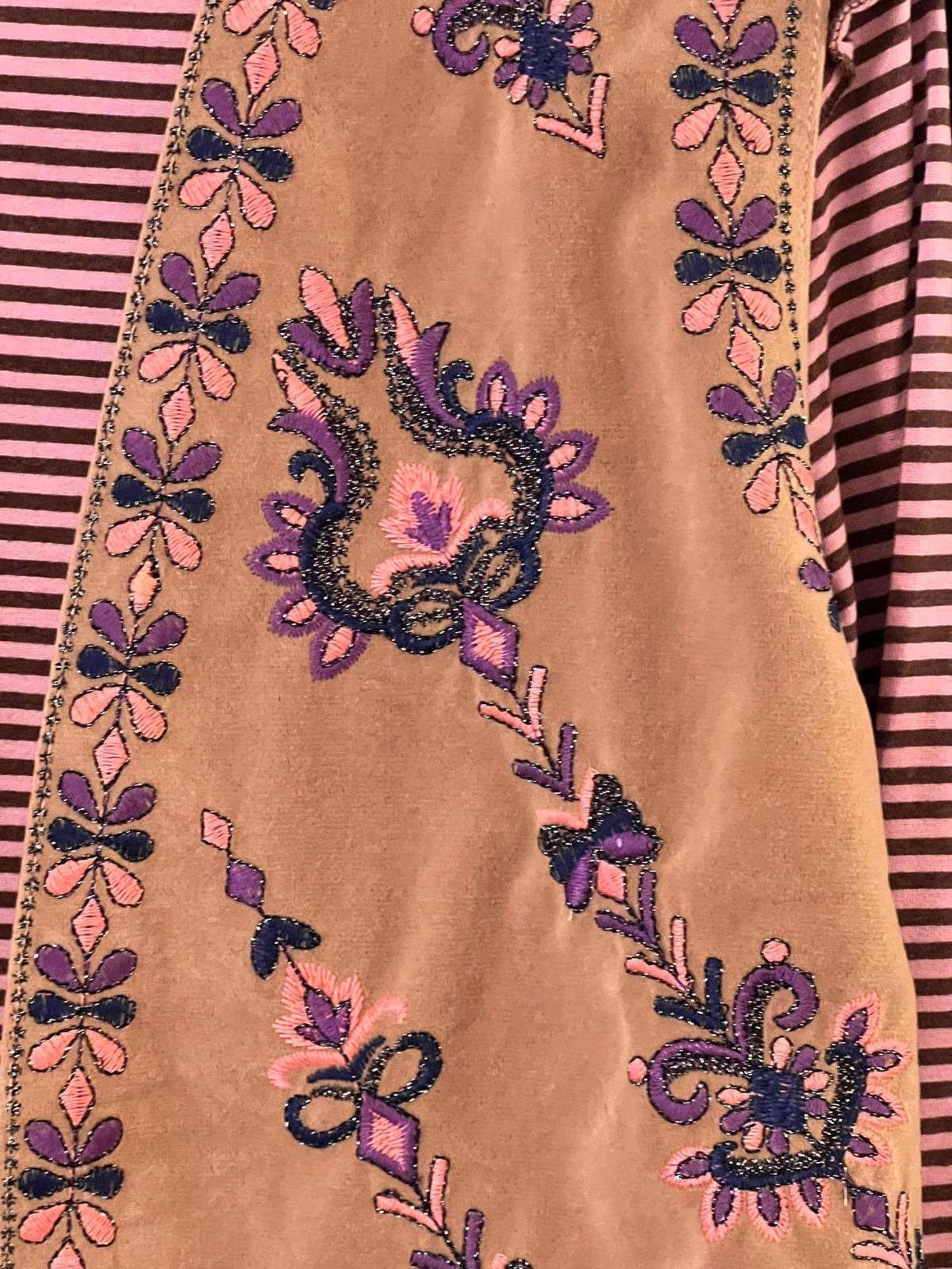 Gilet Boho velluto - Carlo Deni