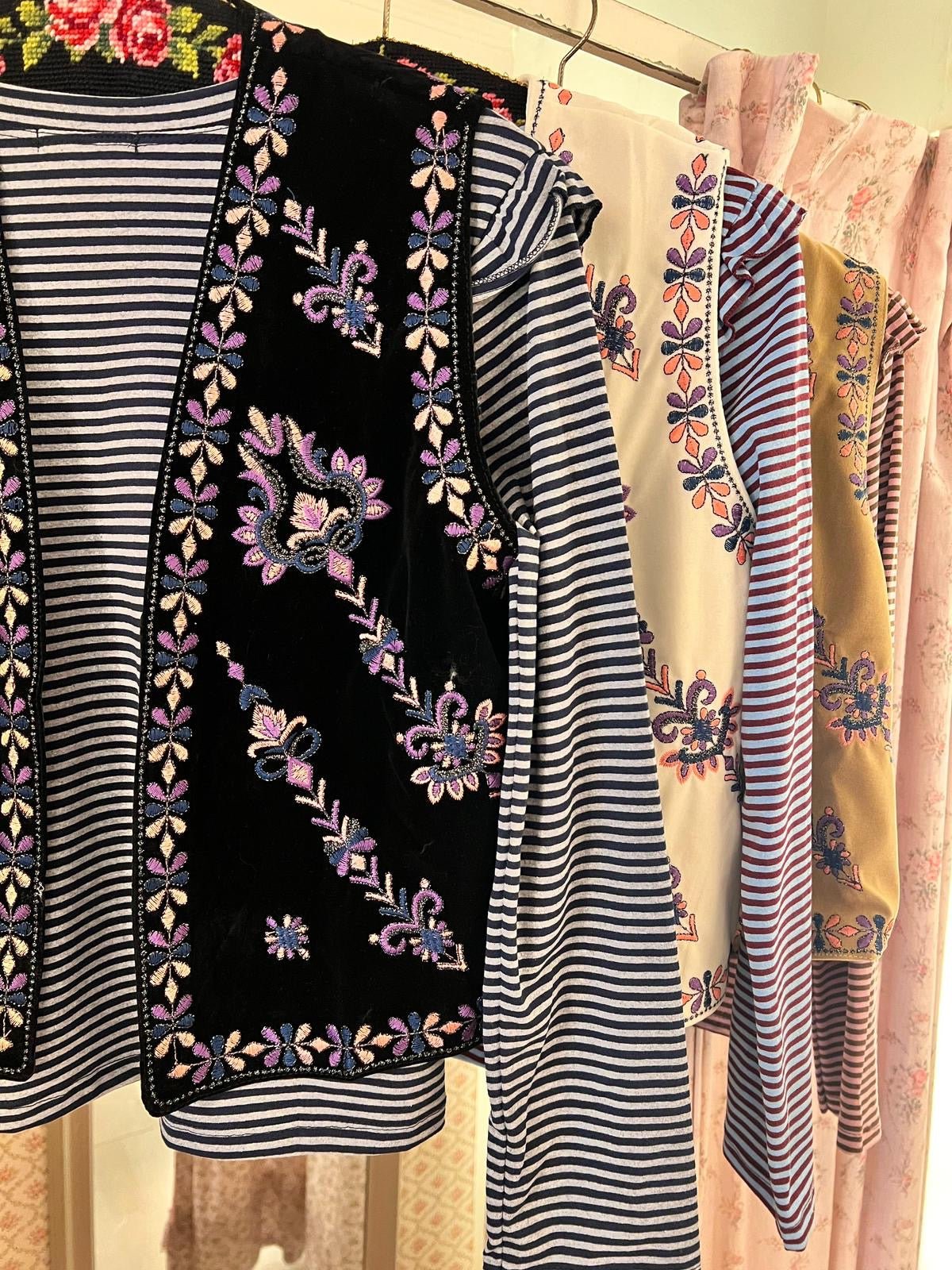 Gilet Boho velluto - Carlo Deni