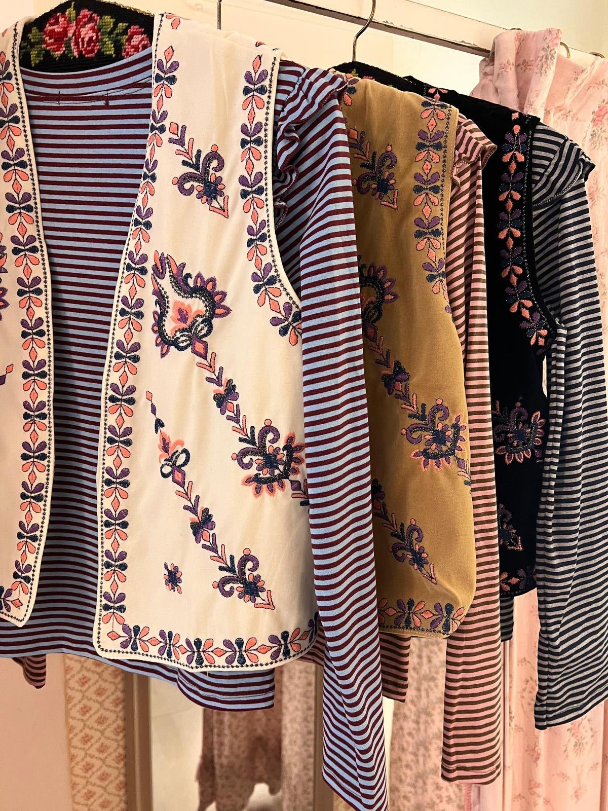 Gilet Boho velluto - Carlo Deni