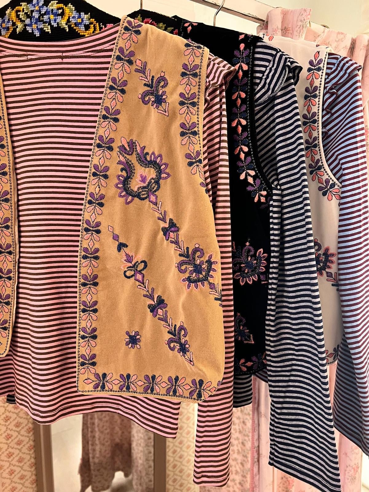 Gilet Boho velluto - Carlo Deni