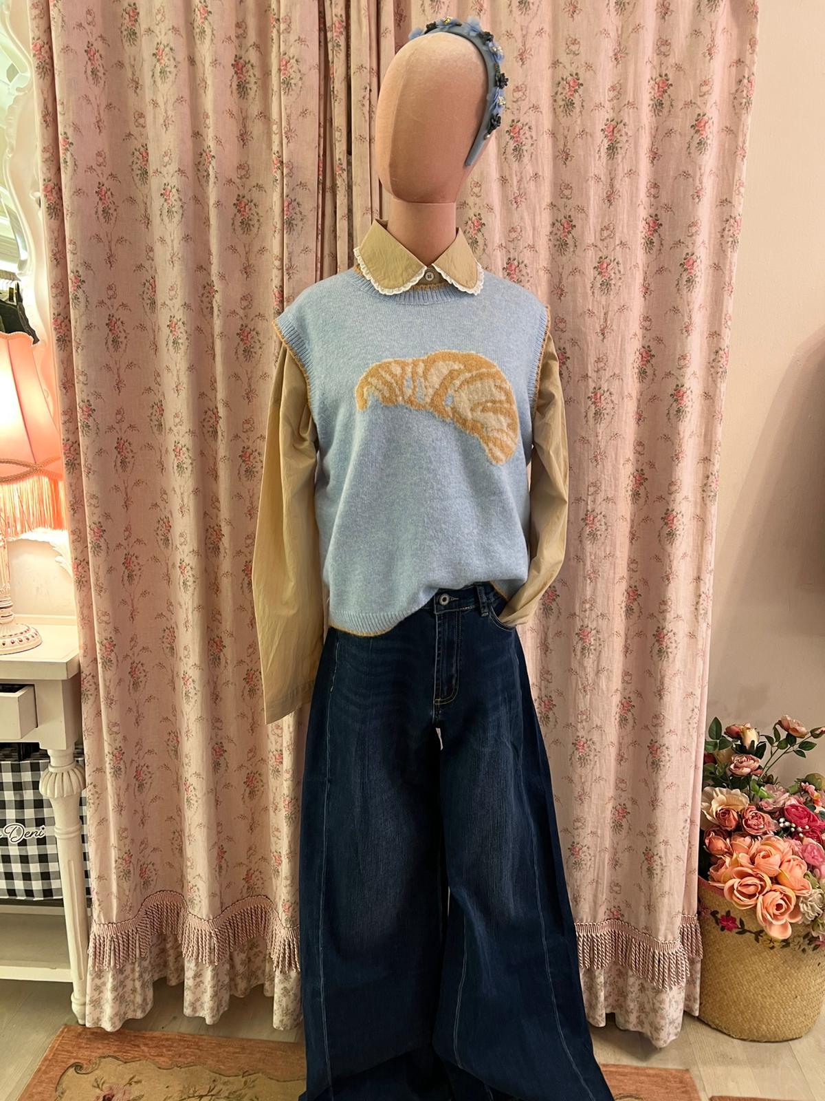 Gilet croissant - Carlo Deni