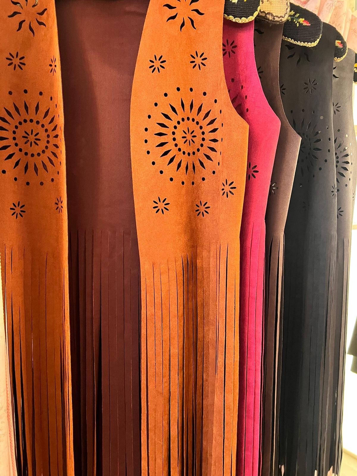 Gilet frange - Carlo Deni