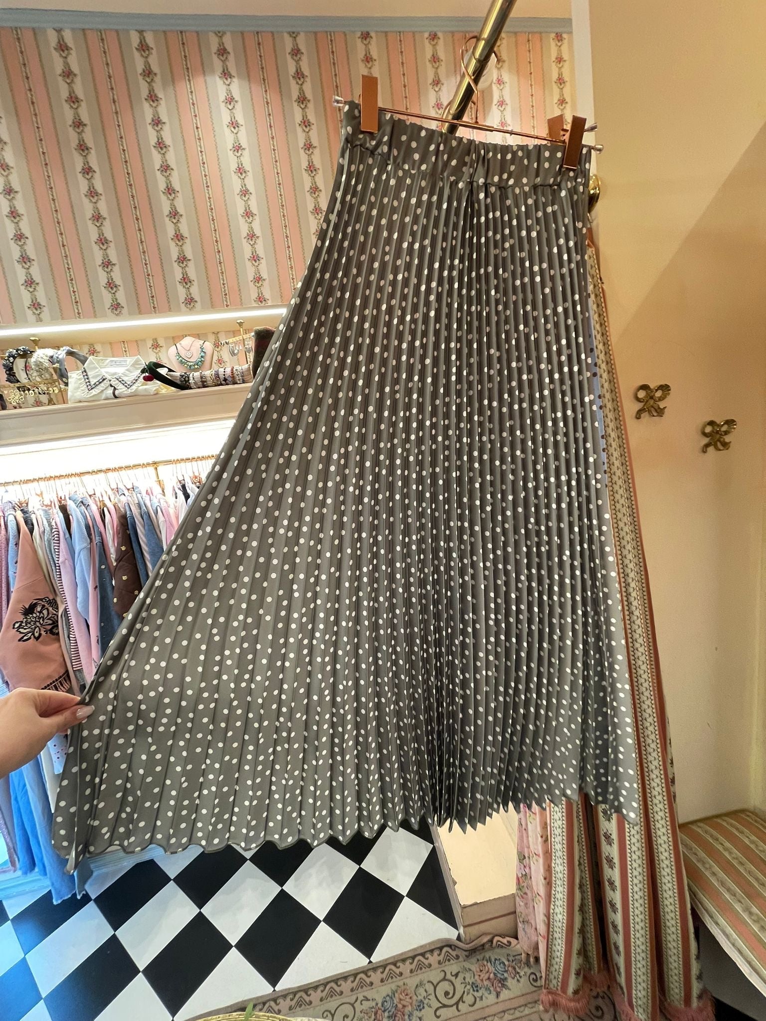 Gonna Plissé Pois - Carlo Deni