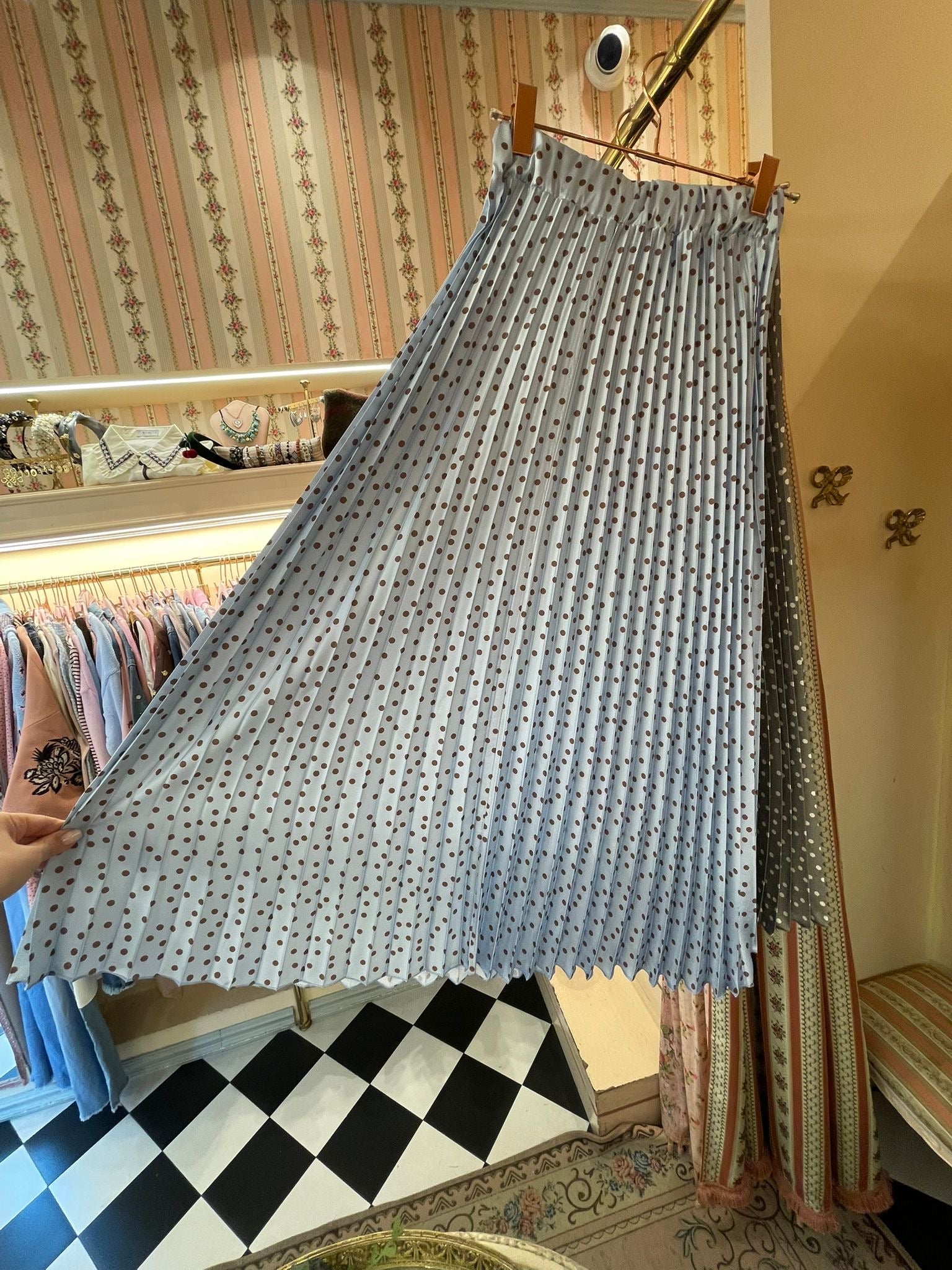 Gonna Plissé Pois - Carlo Deni