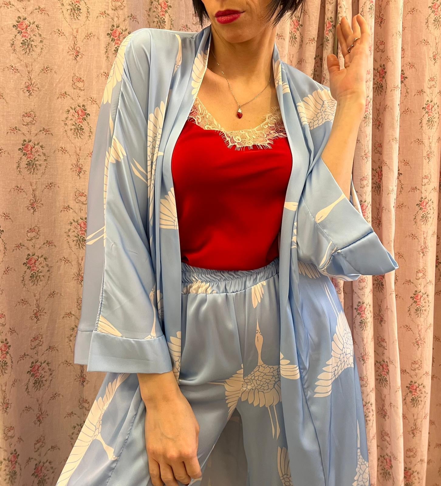 Kimono Aironi Azzurro - Carlo Deni