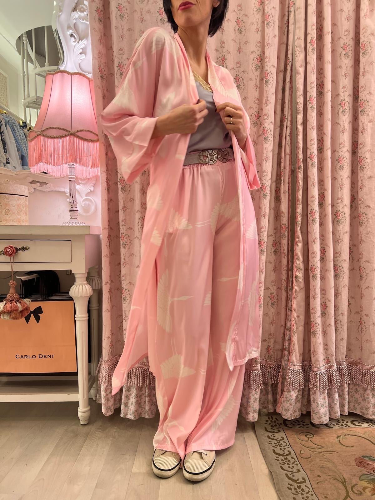 Kimono Aironi Rosa - Carlo Deni