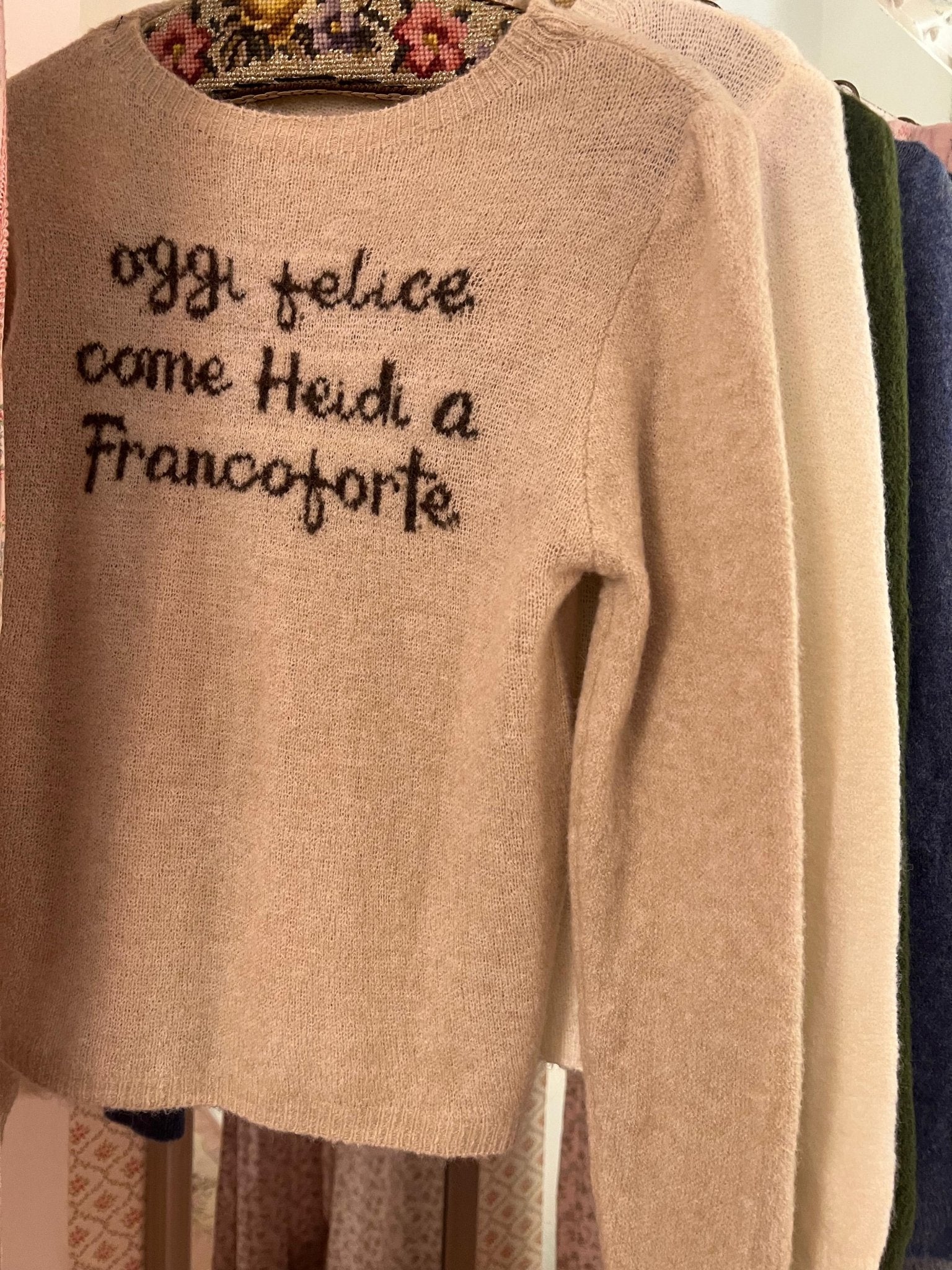 Pull oggi felice come Heidi a Francoforte - Carlo Deni