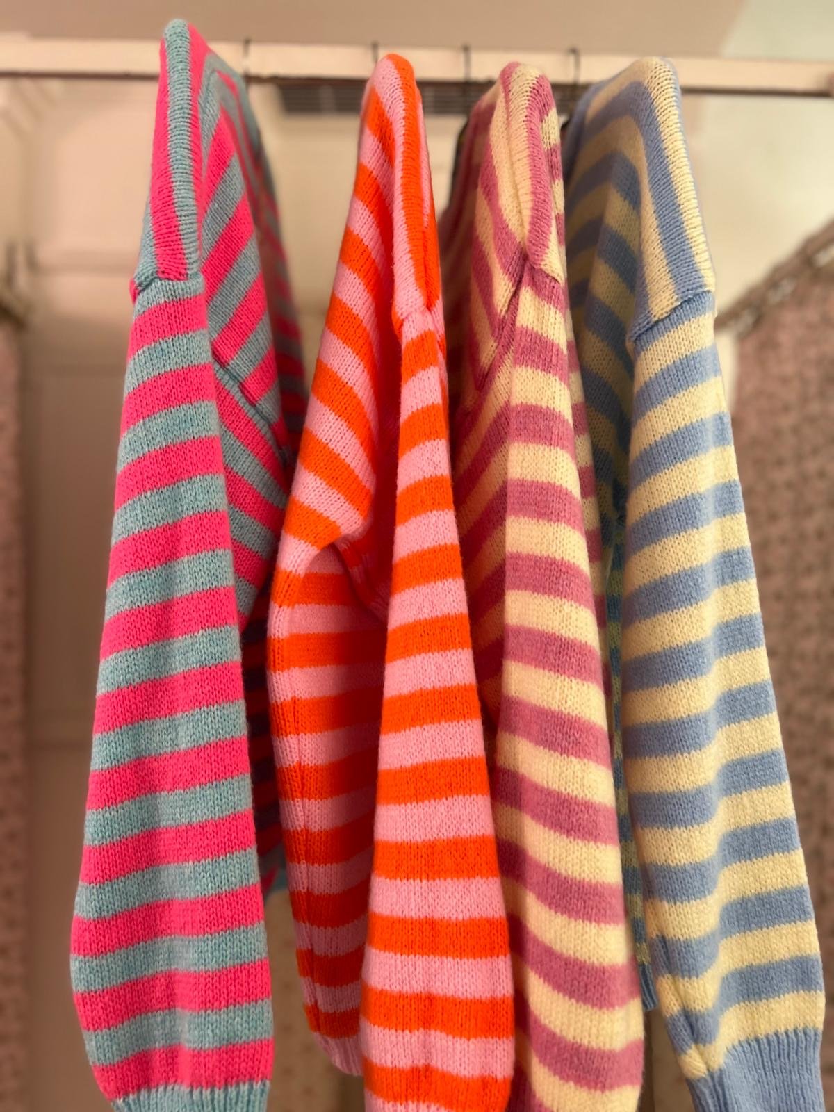 Pull righe Multicolor - Carlo Deni