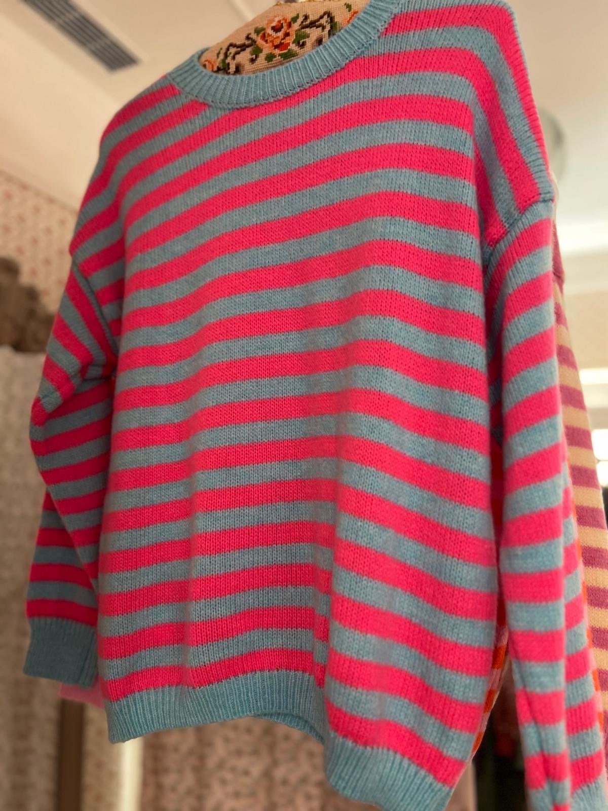 Pull righe Multicolor - Carlo Deni