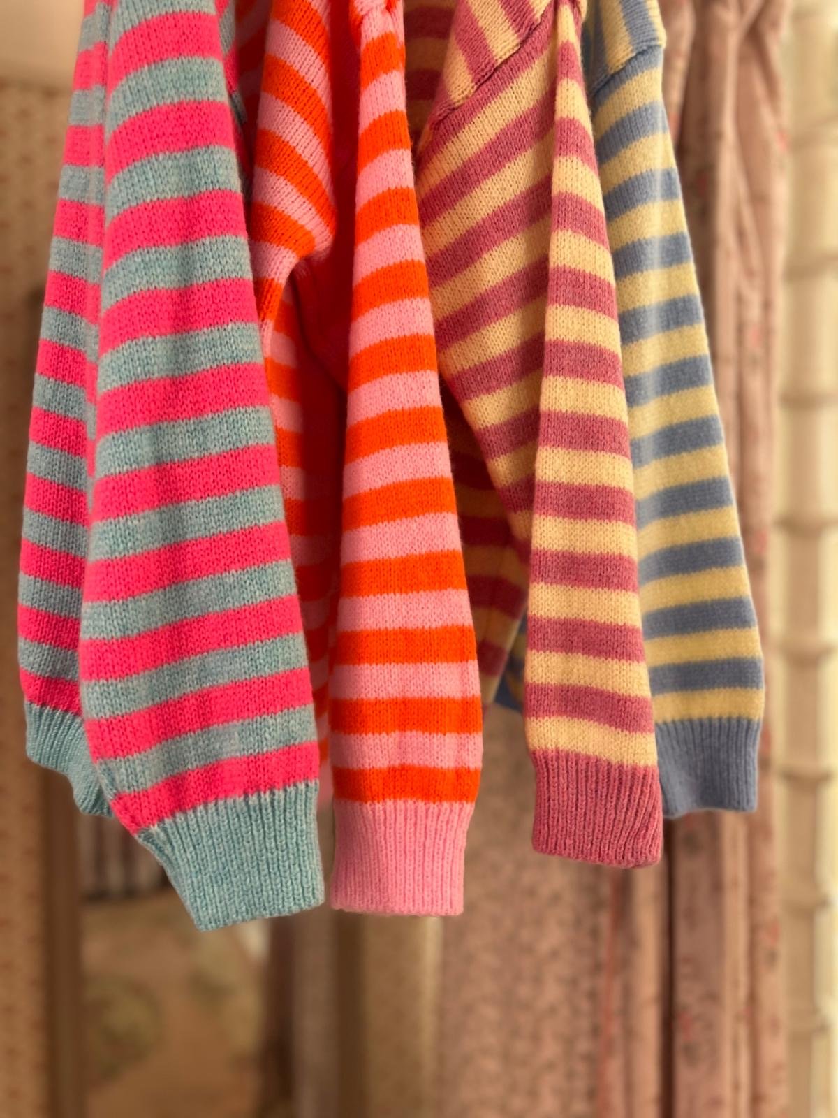 Pull righe Multicolor - Carlo Deni