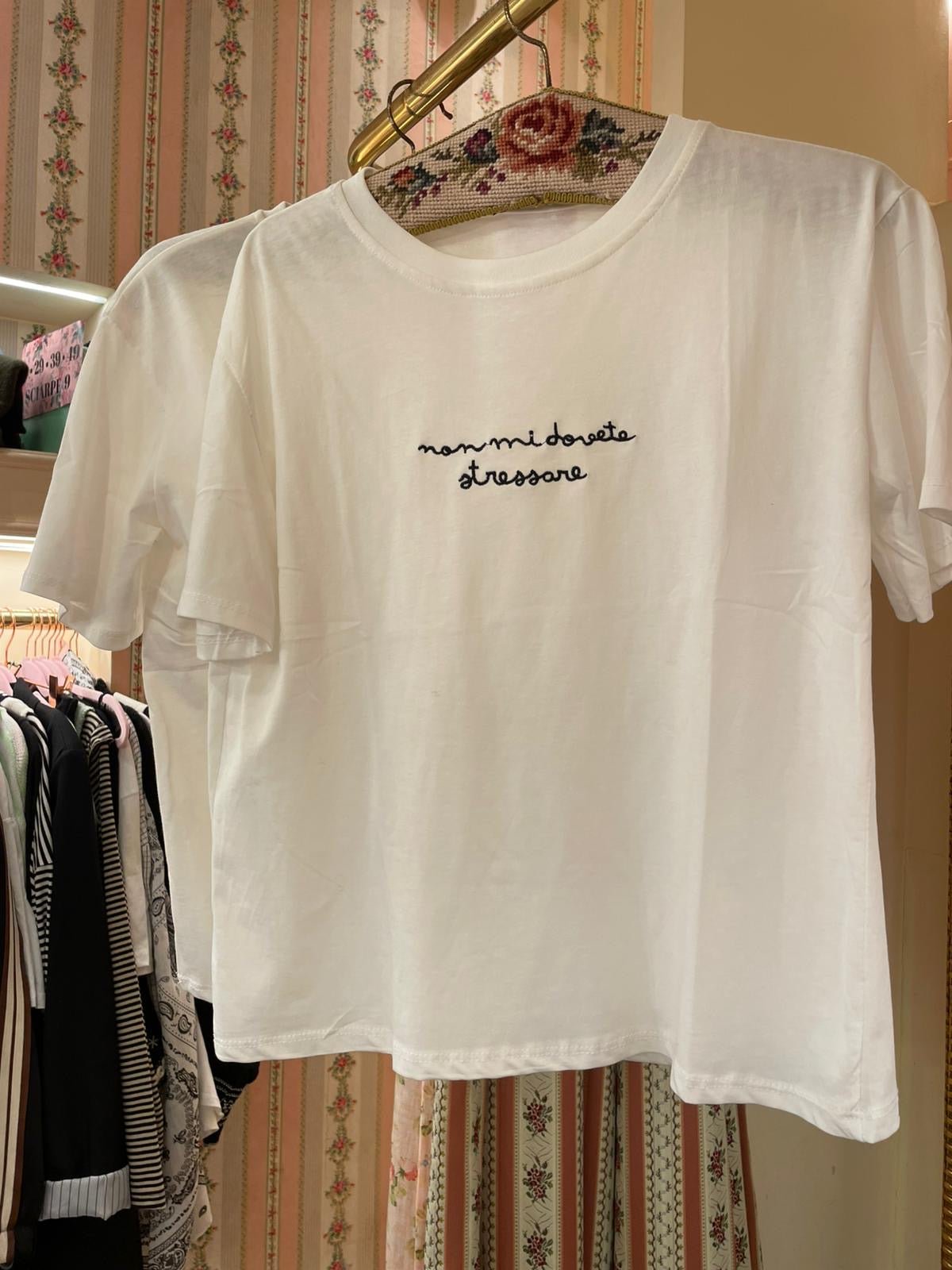 T-shirt non mi dovete stressare - Carlo Deni