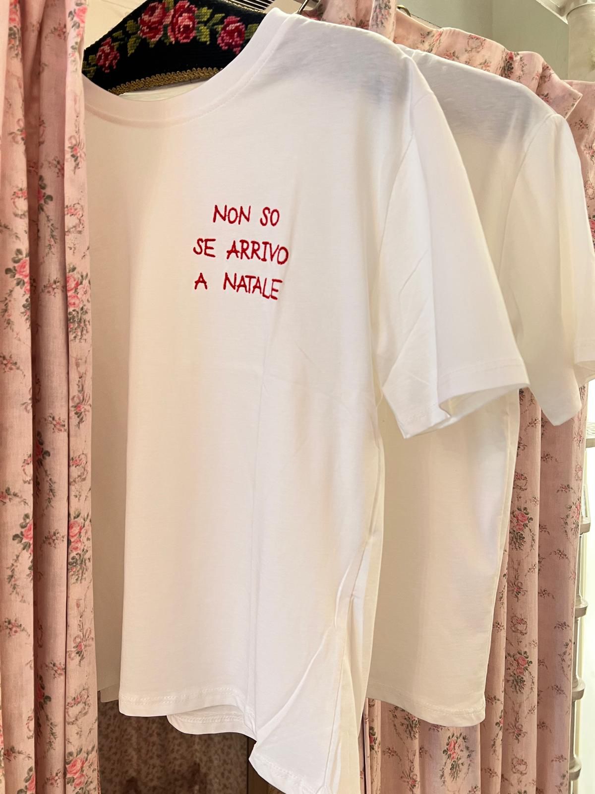 T-shirt Non so se arrivo a Natale - Carlo Deni
