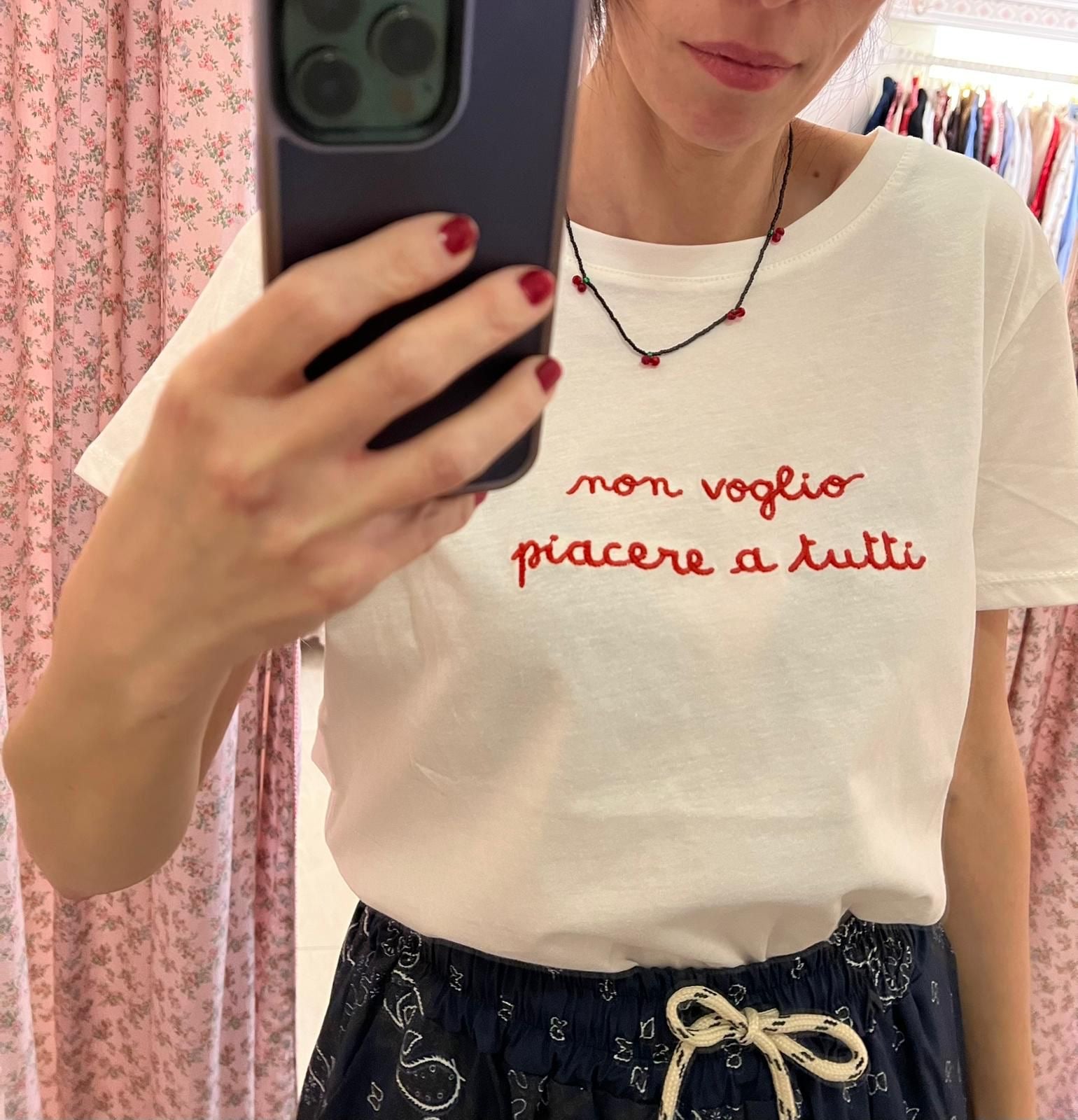 T-shirt Non voglio piacere a tutti - Carlo Deni