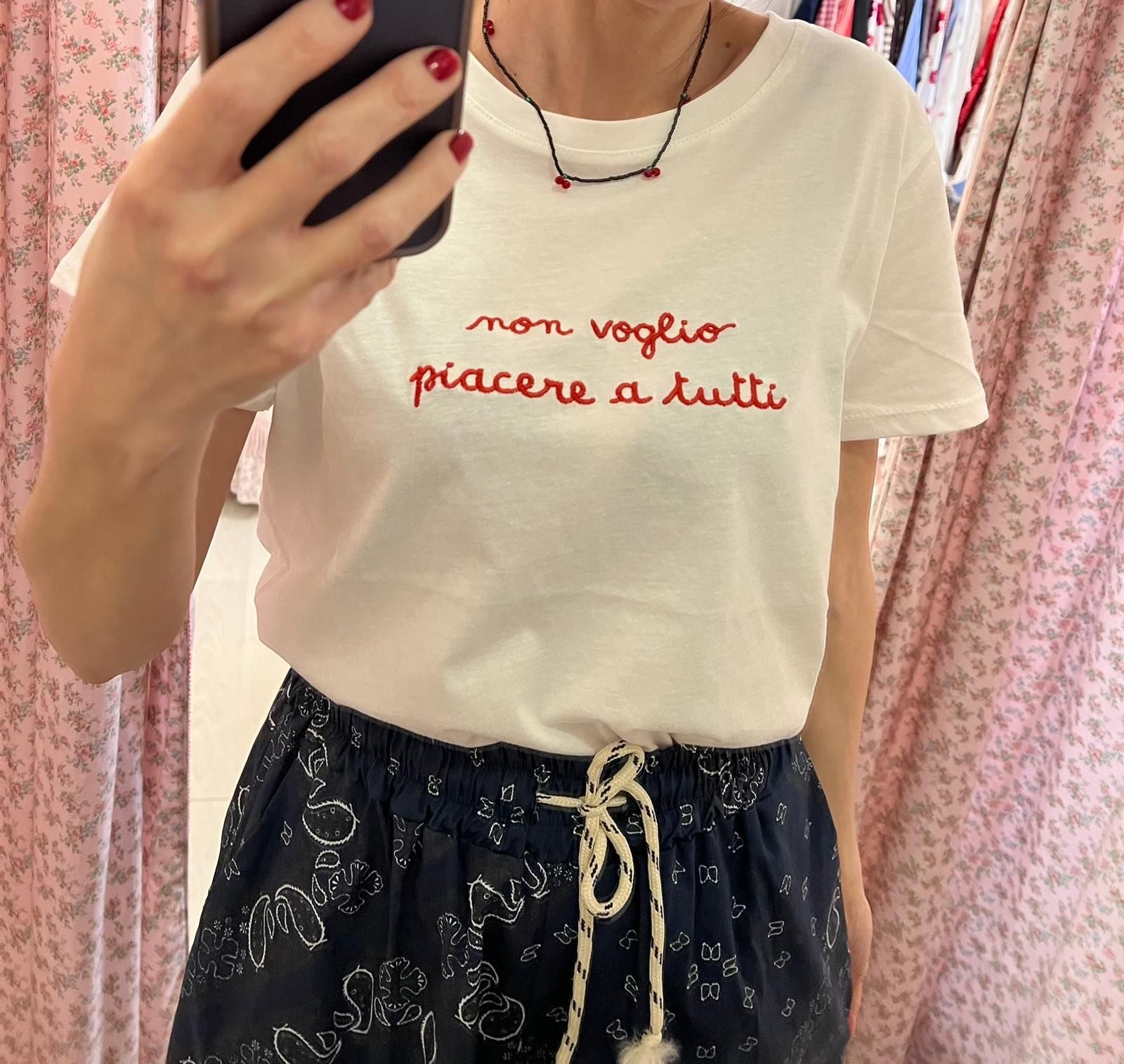 T-shirt Non voglio piacere a tutti - Carlo Deni