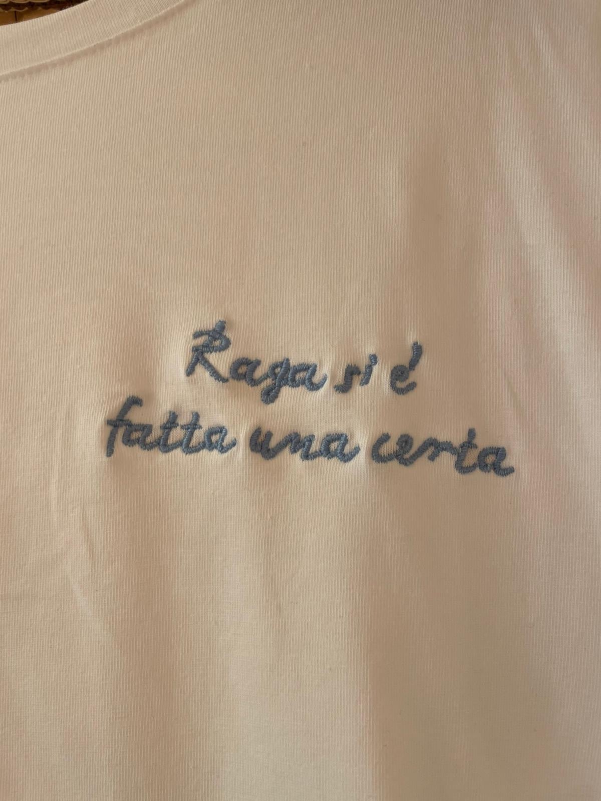 T-shirt Raga si è fatta una certa - Carlo Deni