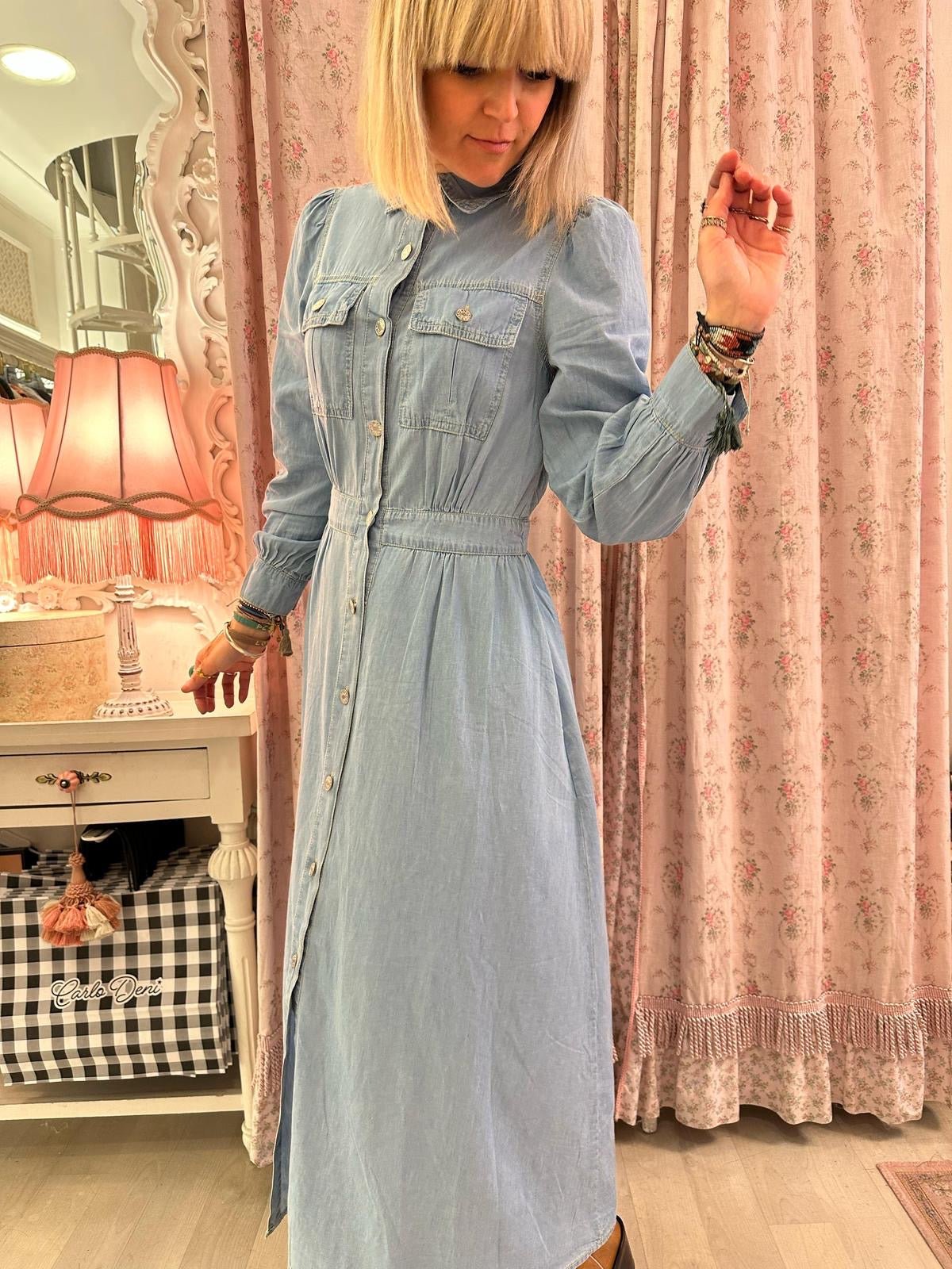 Abito jeans lungo - Carlo Deni