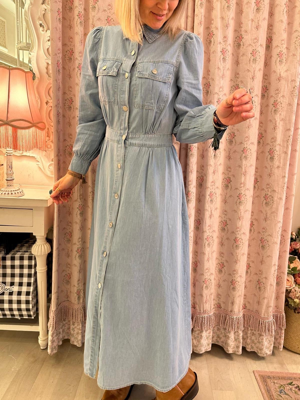 Abito jeans lungo - Carlo Deni