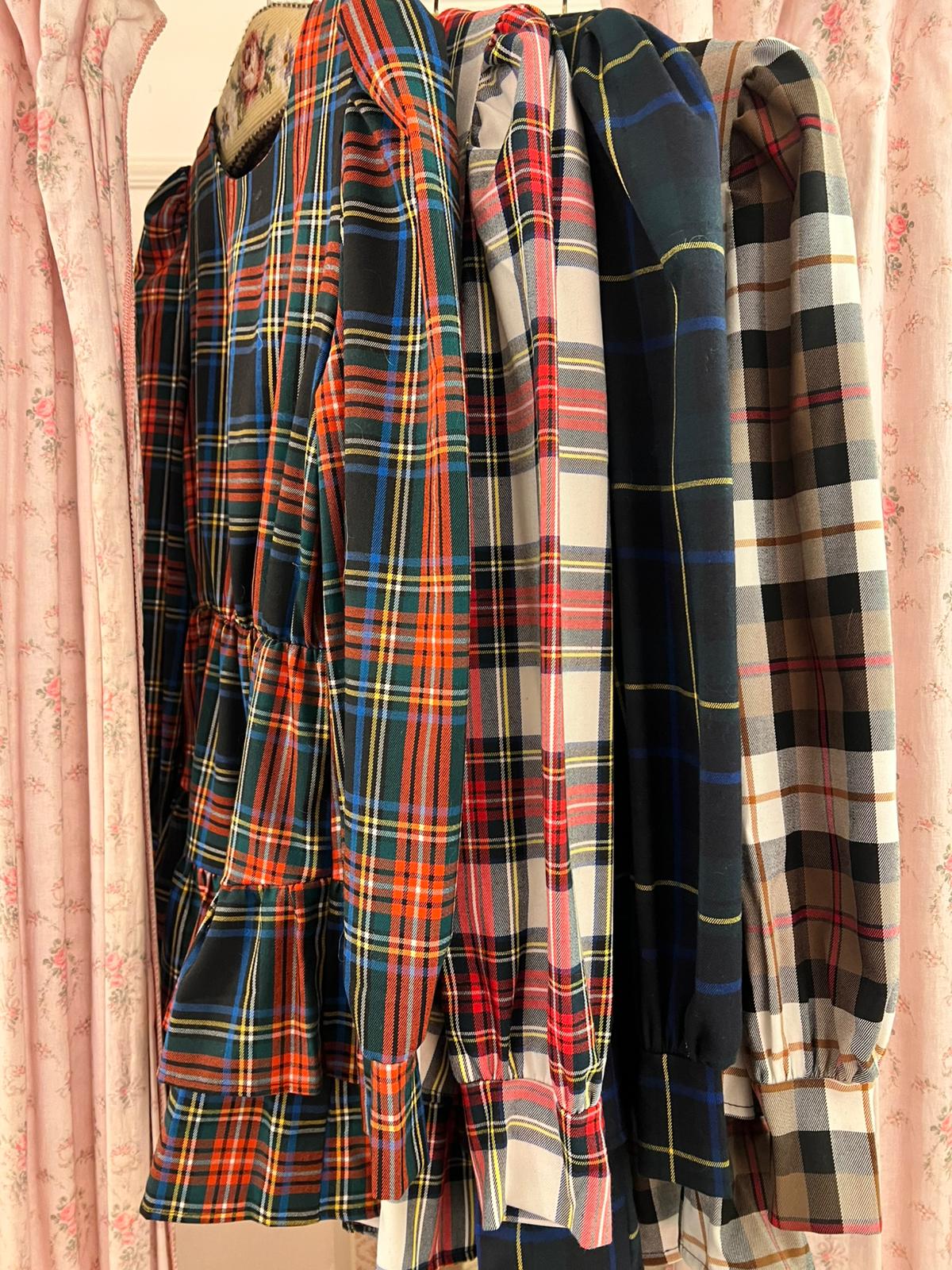 Abito Tartan Highland midi - Carlo Deni