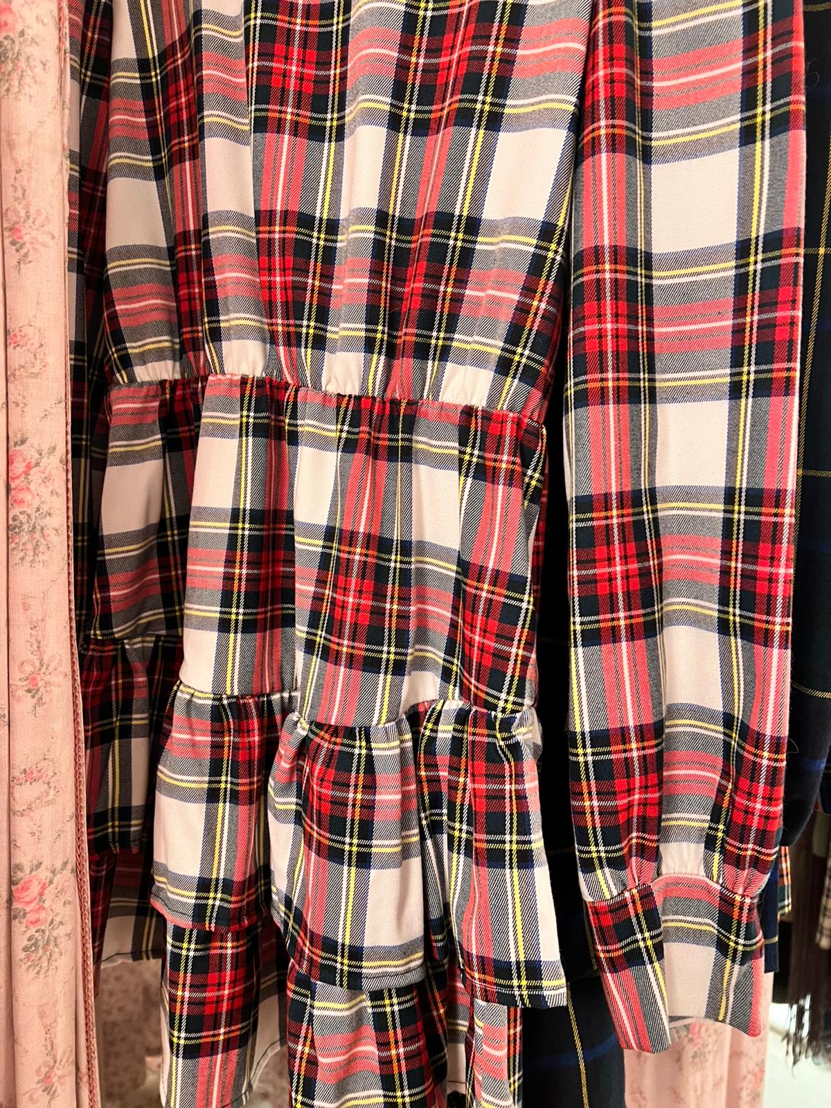 Abito Tartan Highland midi - Carlo Deni