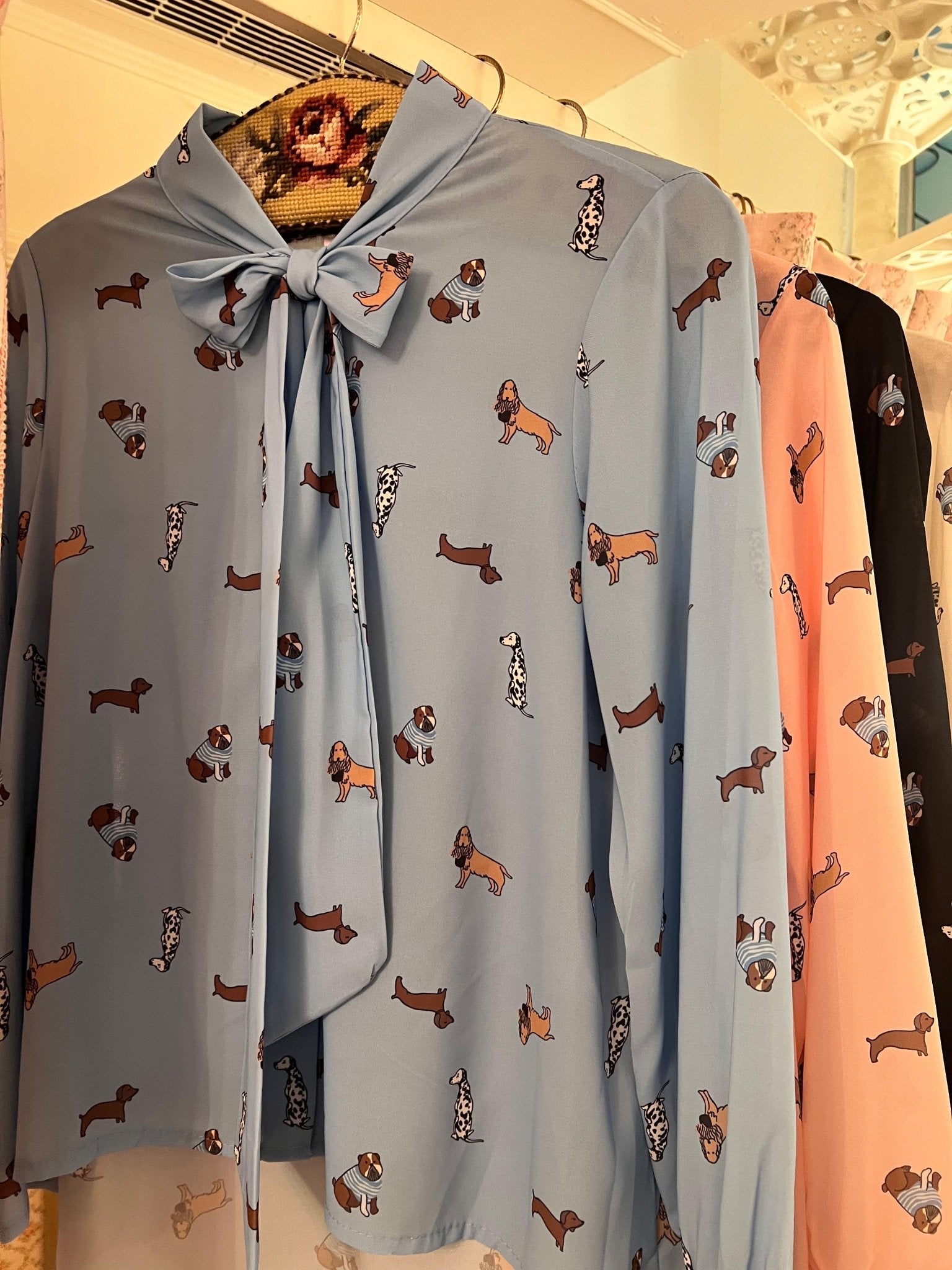 Blusa Dogs fiocco - Carlo Deni