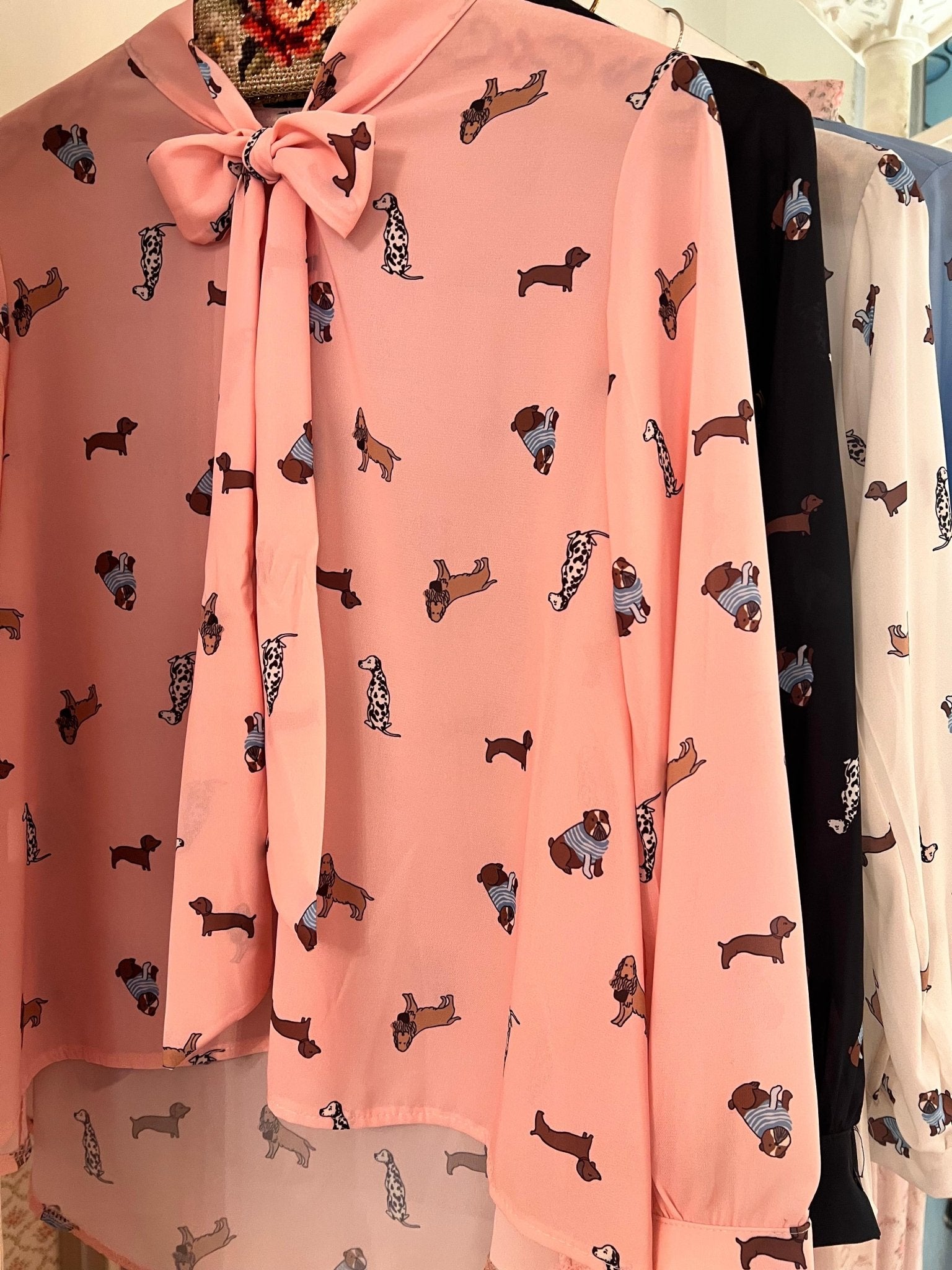 Blusa Dogs fiocco - Carlo Deni