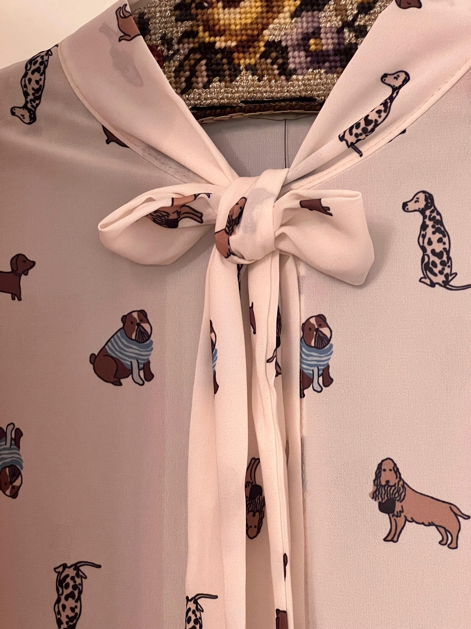 Blusa Dogs fiocco - Carlo Deni