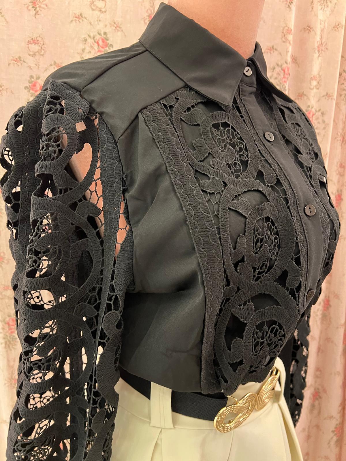 Blusa Macrame ‘ - Carlo Deni
