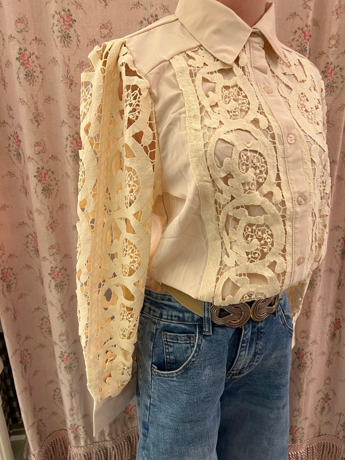 Blusa Macrame ‘ - Carlo Deni