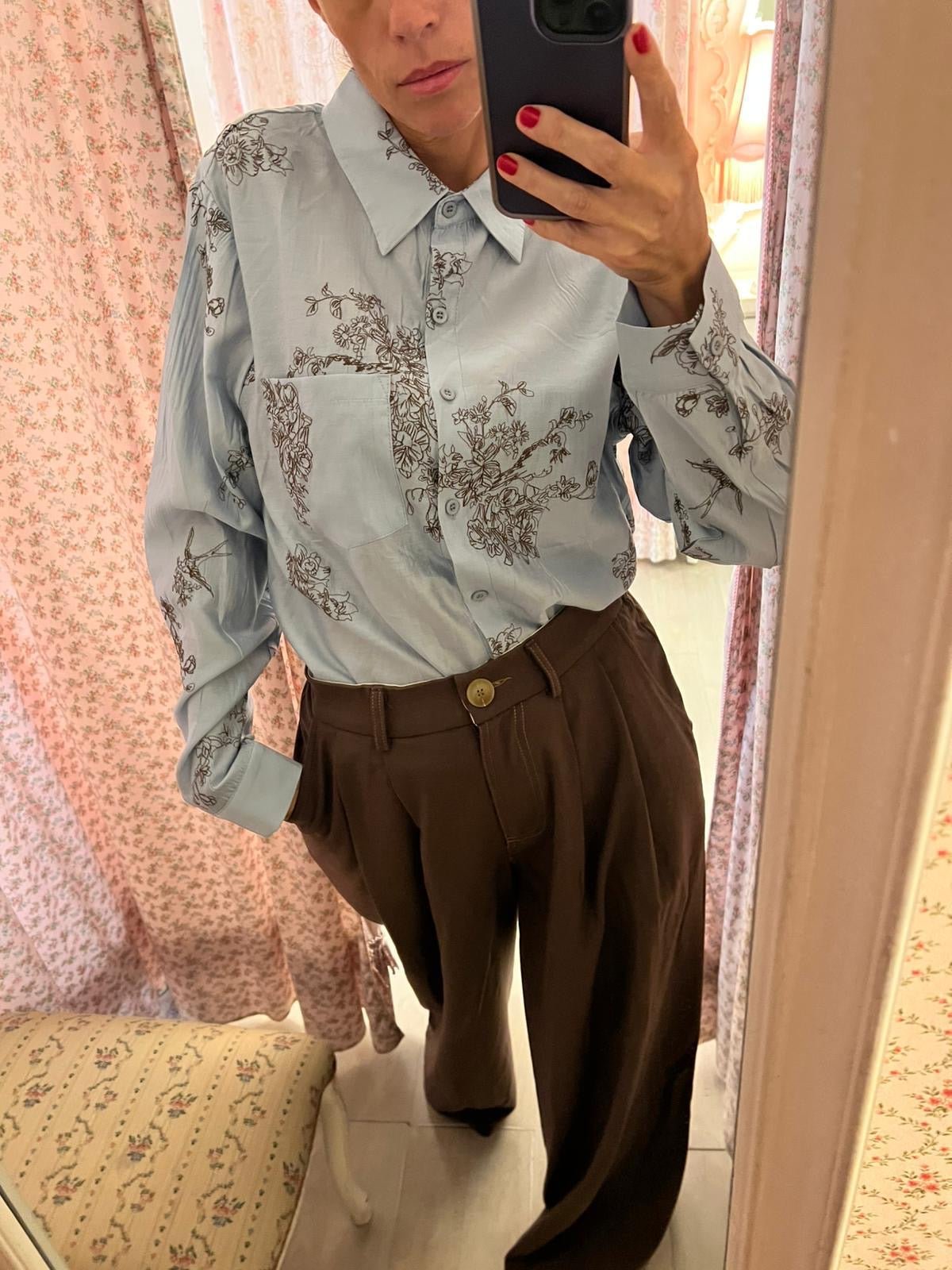 Blusa ricamata Celine - Carlo Deni
