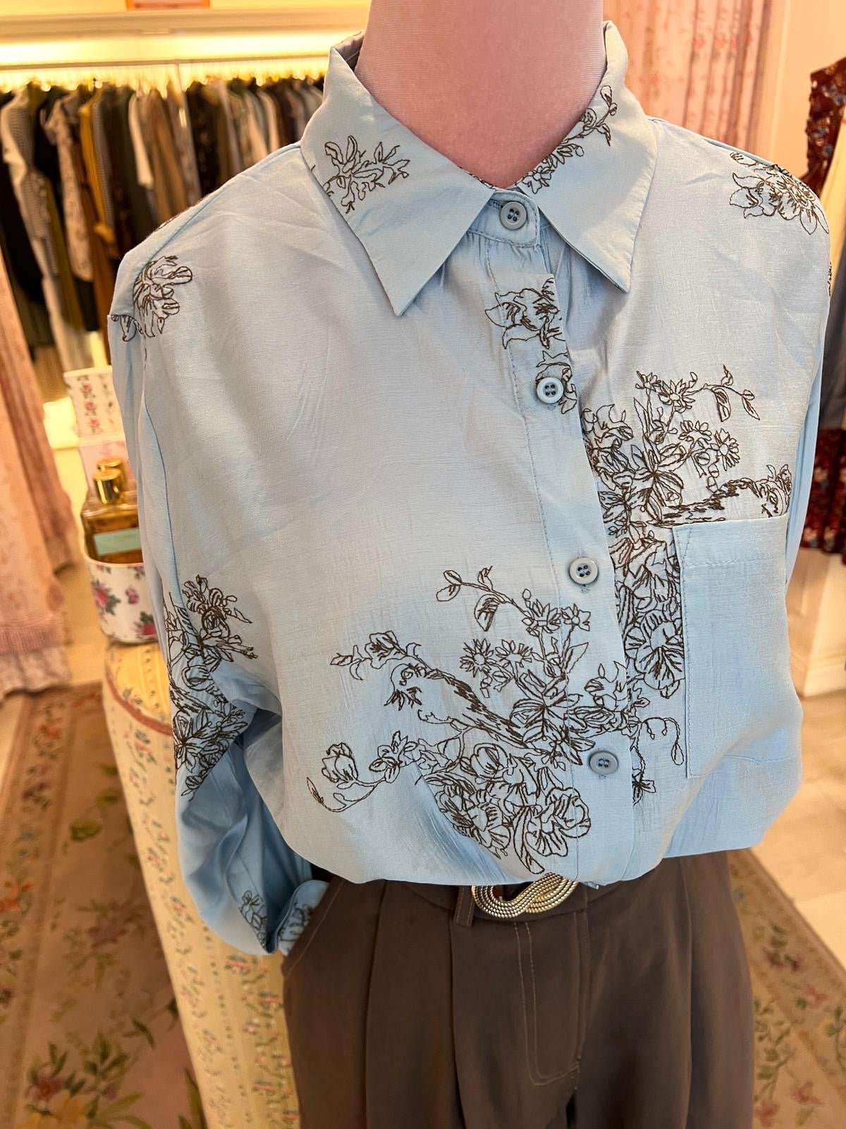 Blusa ricamata Celine - Carlo Deni