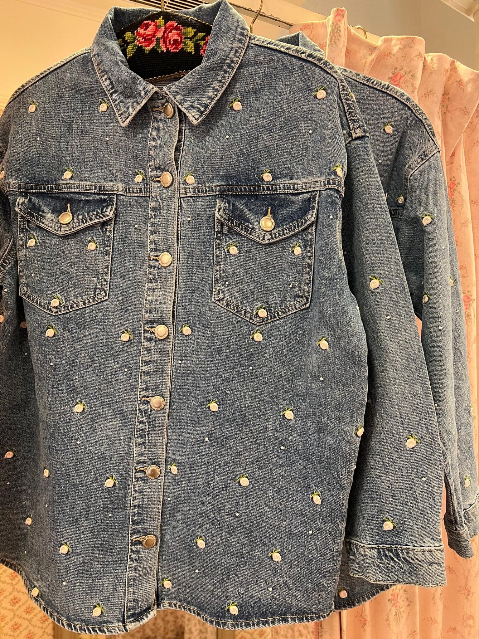 Camicia Denim Petite Rose - Carlo Deni